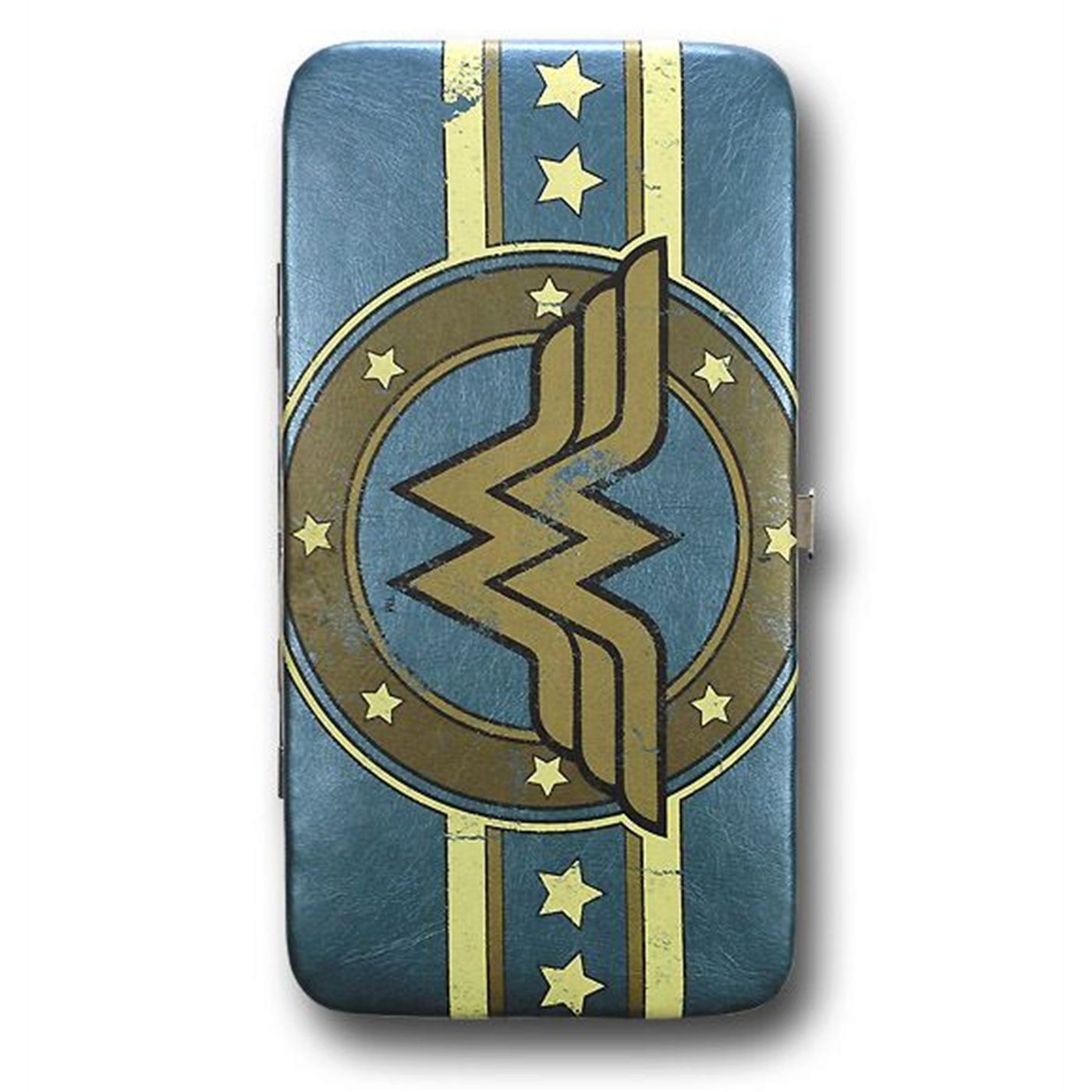 Wonder Woman Symbol Metallic Ladies Wallet