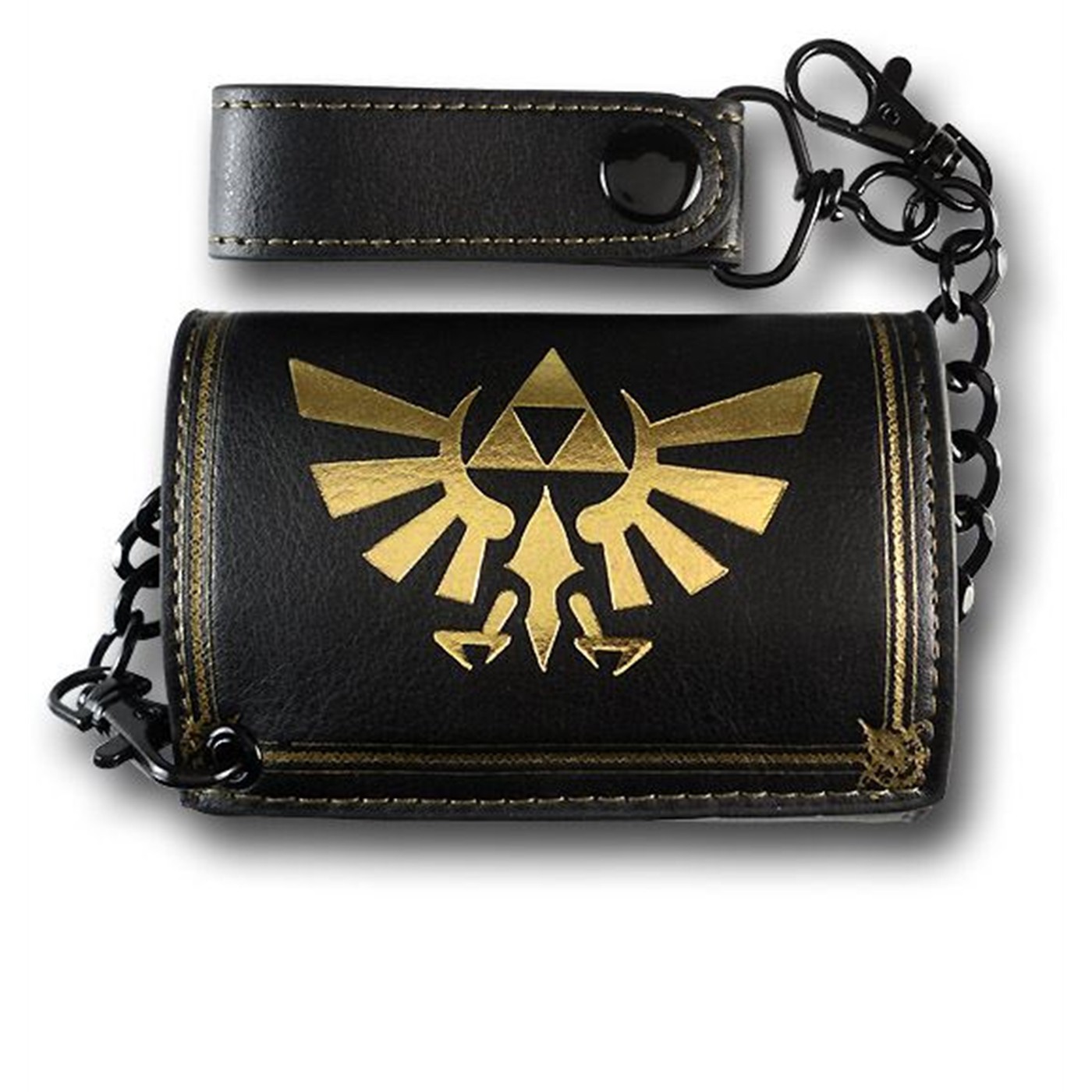 Buy Official Zelda - Breath Of The Wild - Trifold Chain Wallet