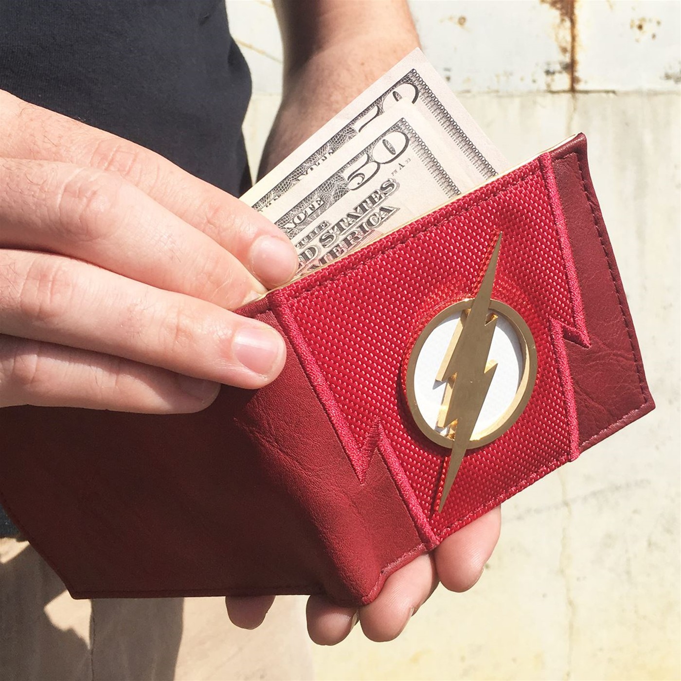 Flash Suit-Up Men's Bi-Fold Wallet