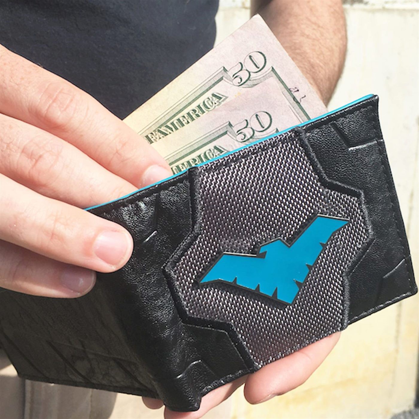 Nightwing Suit-Up Men's Bi-Fold Wallet