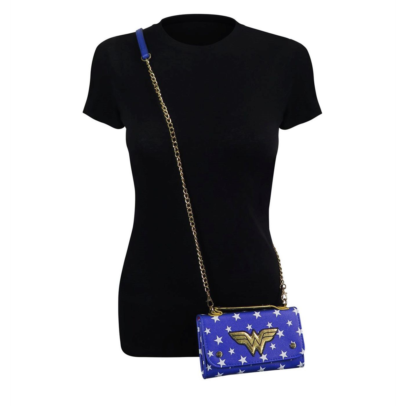 thumbnail image 2 of Wallet Wonder Woman Front Flap - Dark Stage 2 of 10