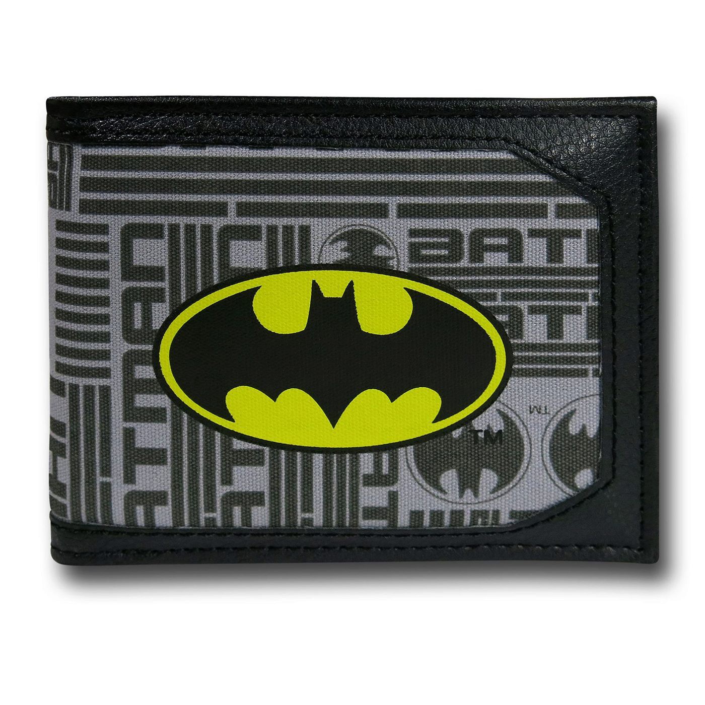 Batman Bi-Fold Symbols & Logos Canvas Wallet