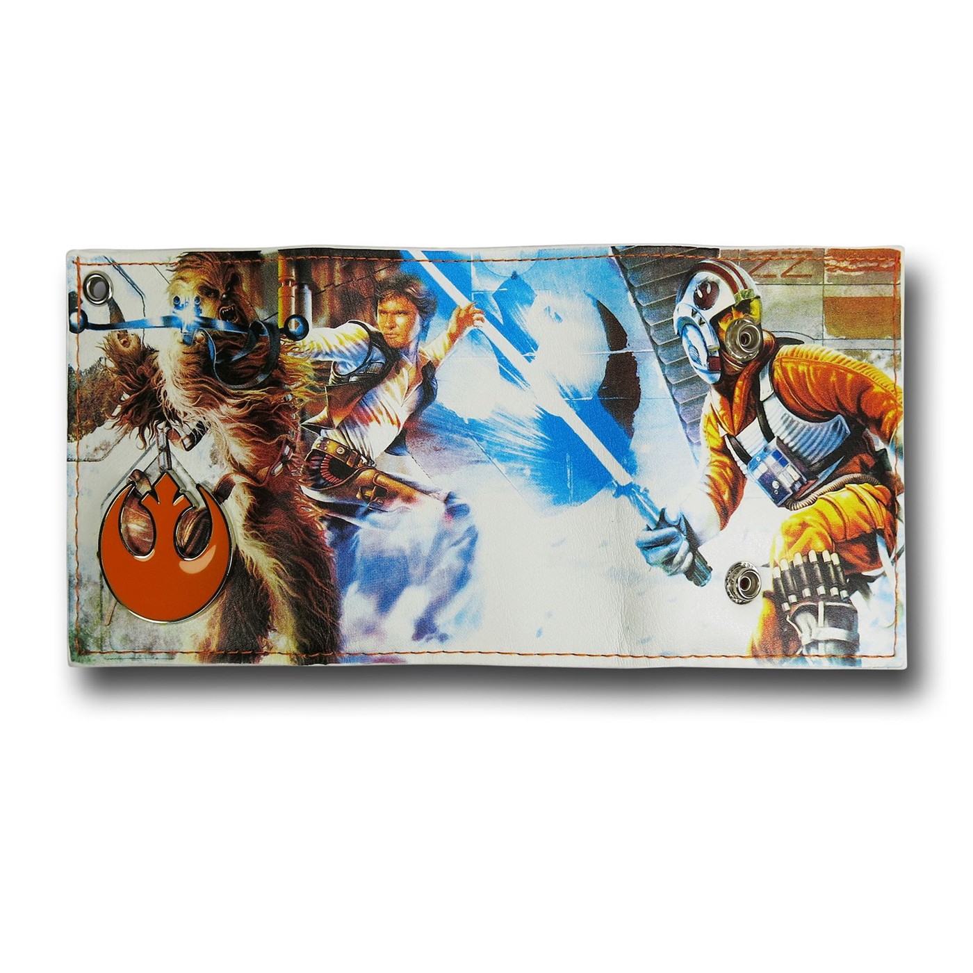 Star Wars Rebel Metal Badge Chain Wallet