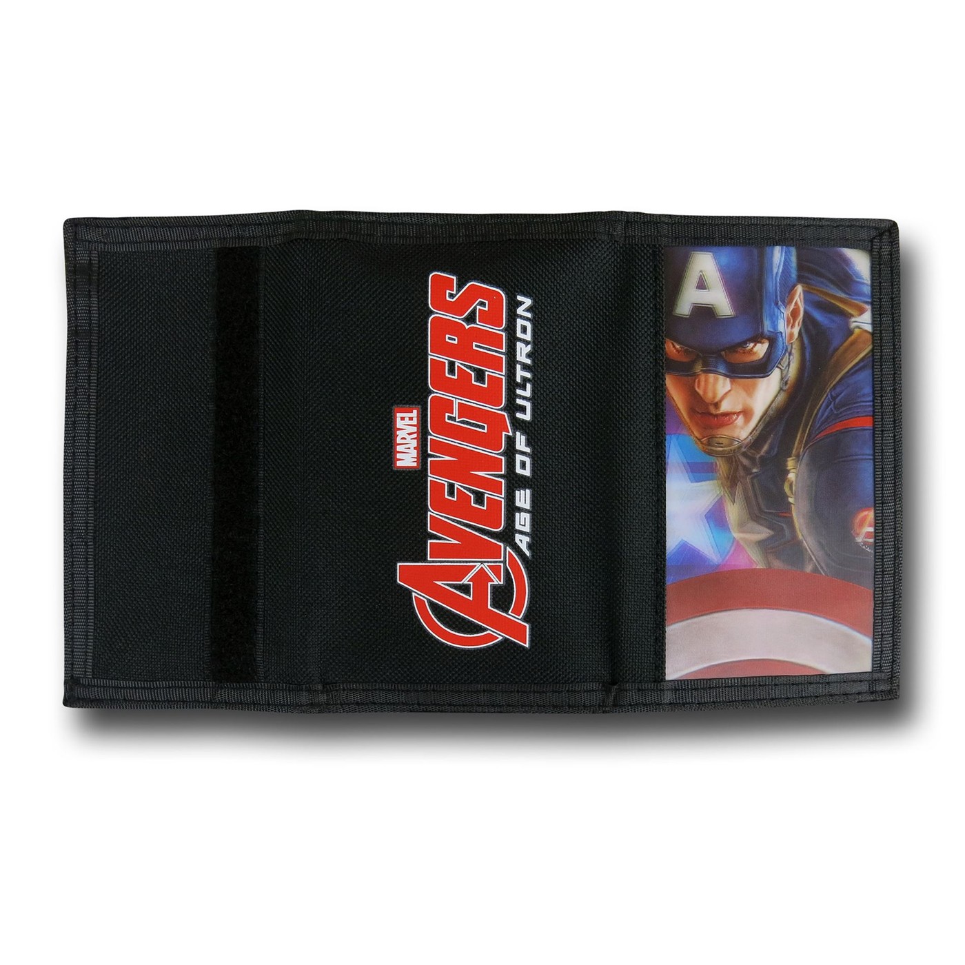 Captain America Age of Ultron Lenticular Velcro Wallet