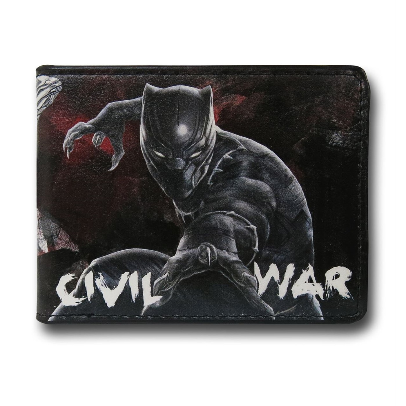 Captain America Civil War Black Panther Men's Wallet