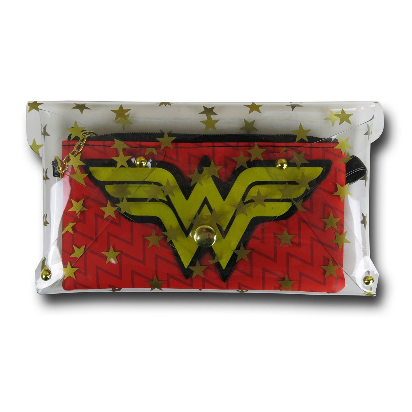 Wonder Woman Envelope 2-in-1 Women's Wallet
