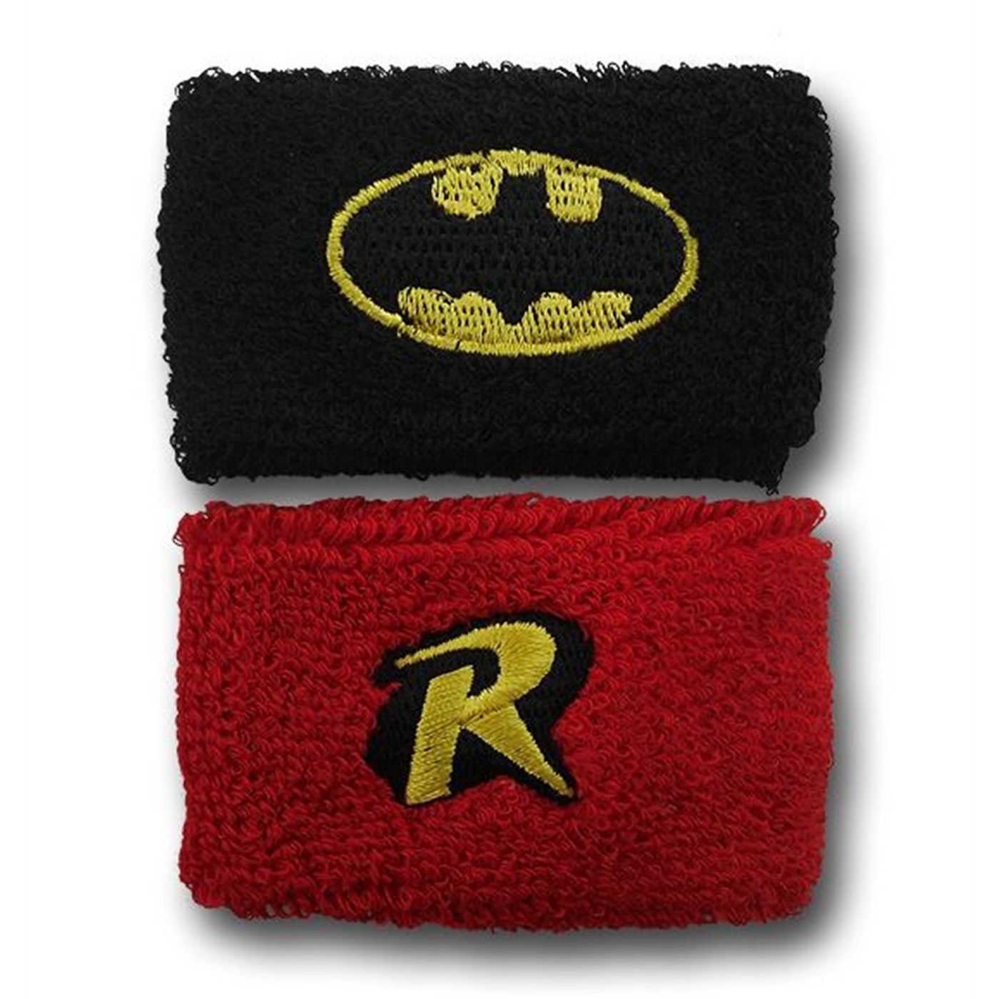 Batman And Robin Two Color Set Wristbands