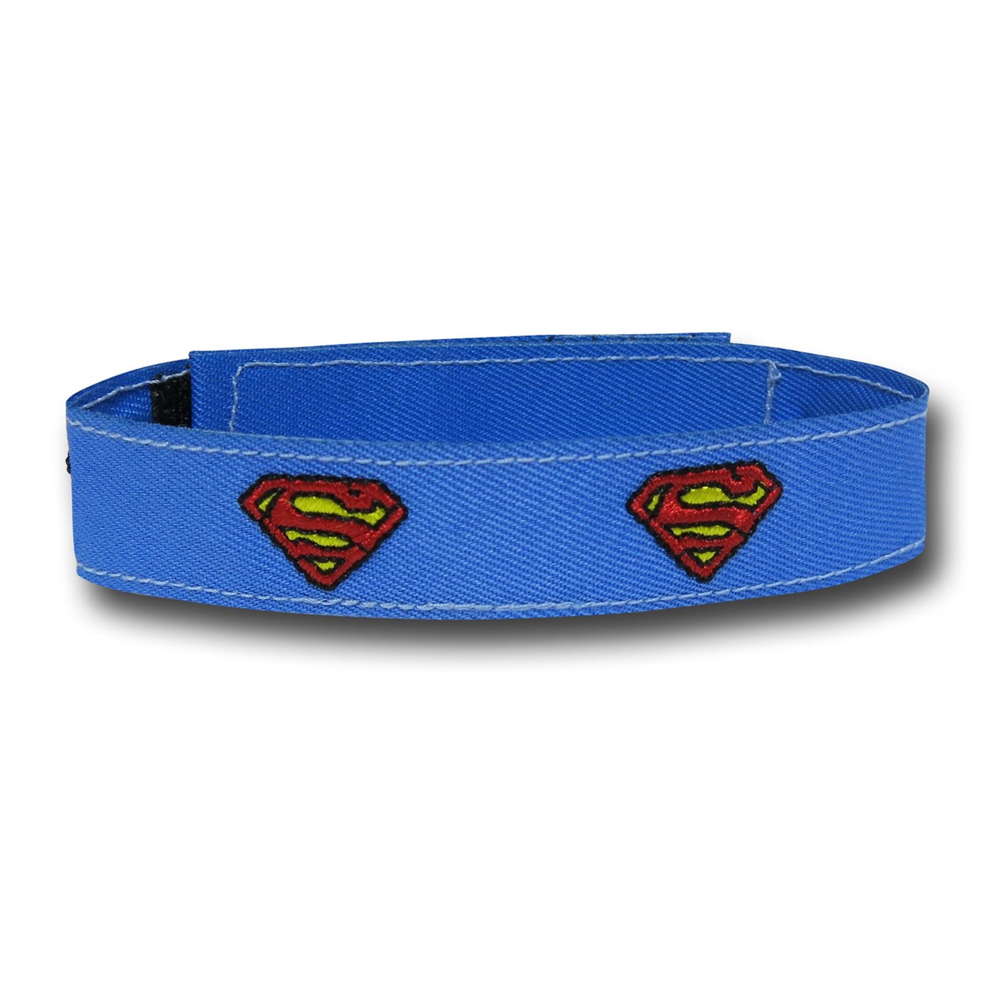Superman Symbols Embroidered Wristband