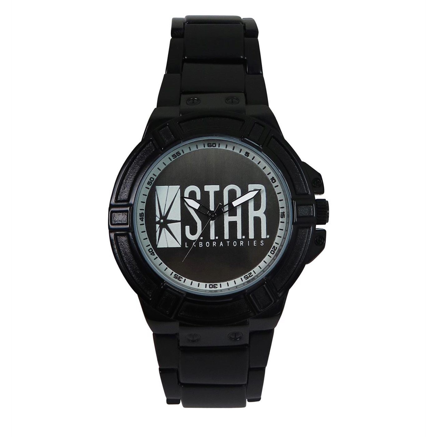 Flash Star Labs Logo Watch with Metal Band