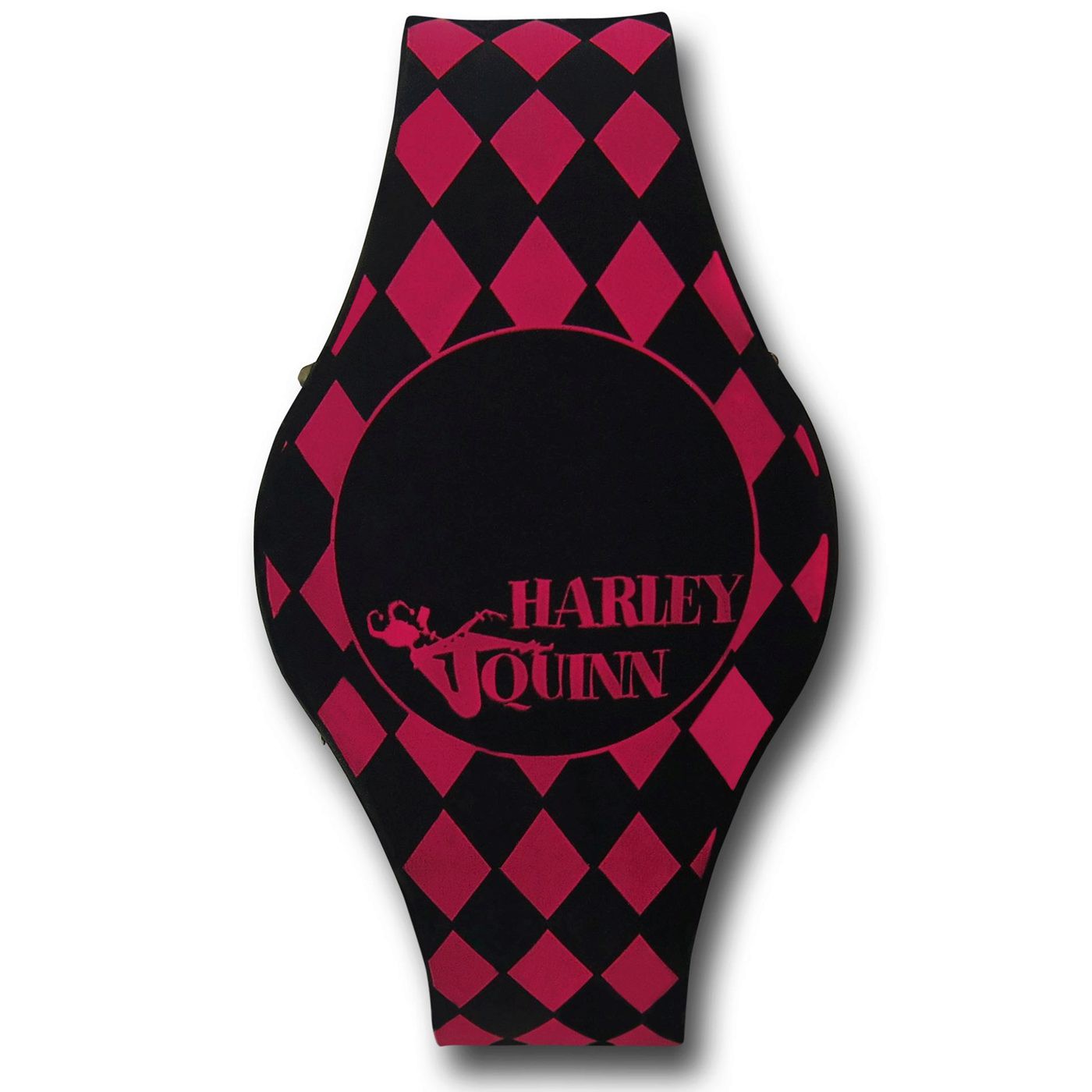 Harley Quinn Pink Checkered LED Watch