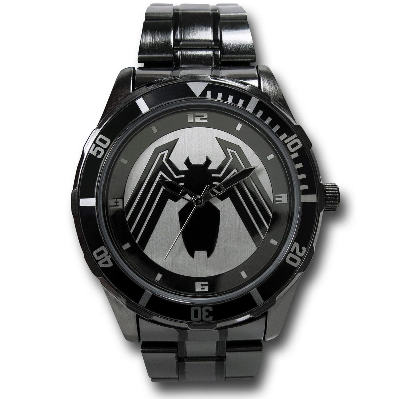 Venom Symbol Black Watch with Metal Band