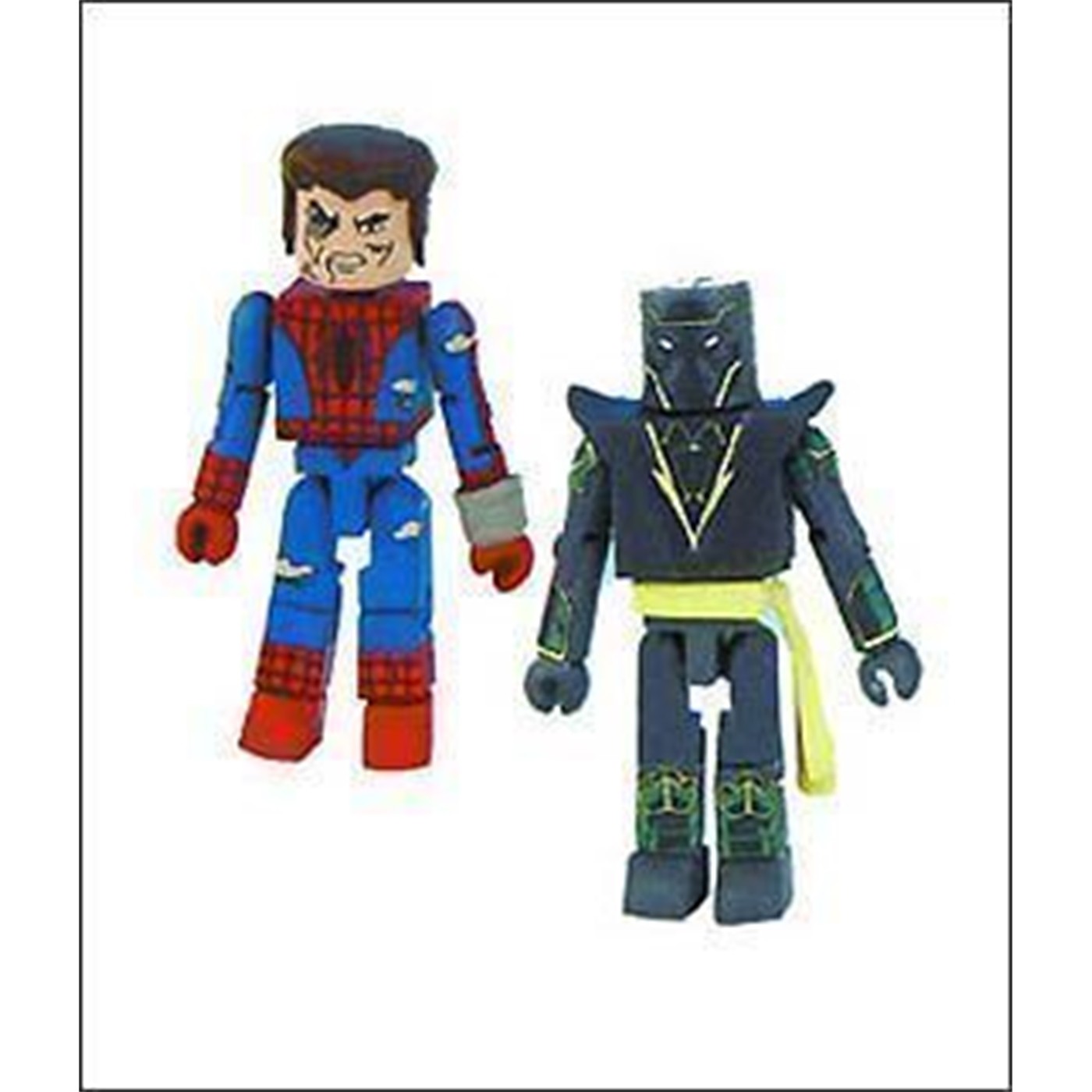 Spiderman and Ronin Marvel Minimates