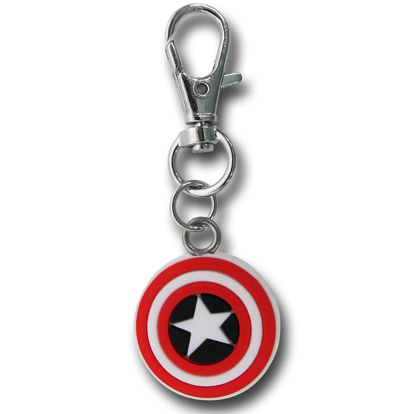 Captain America Shield Zipper Pull