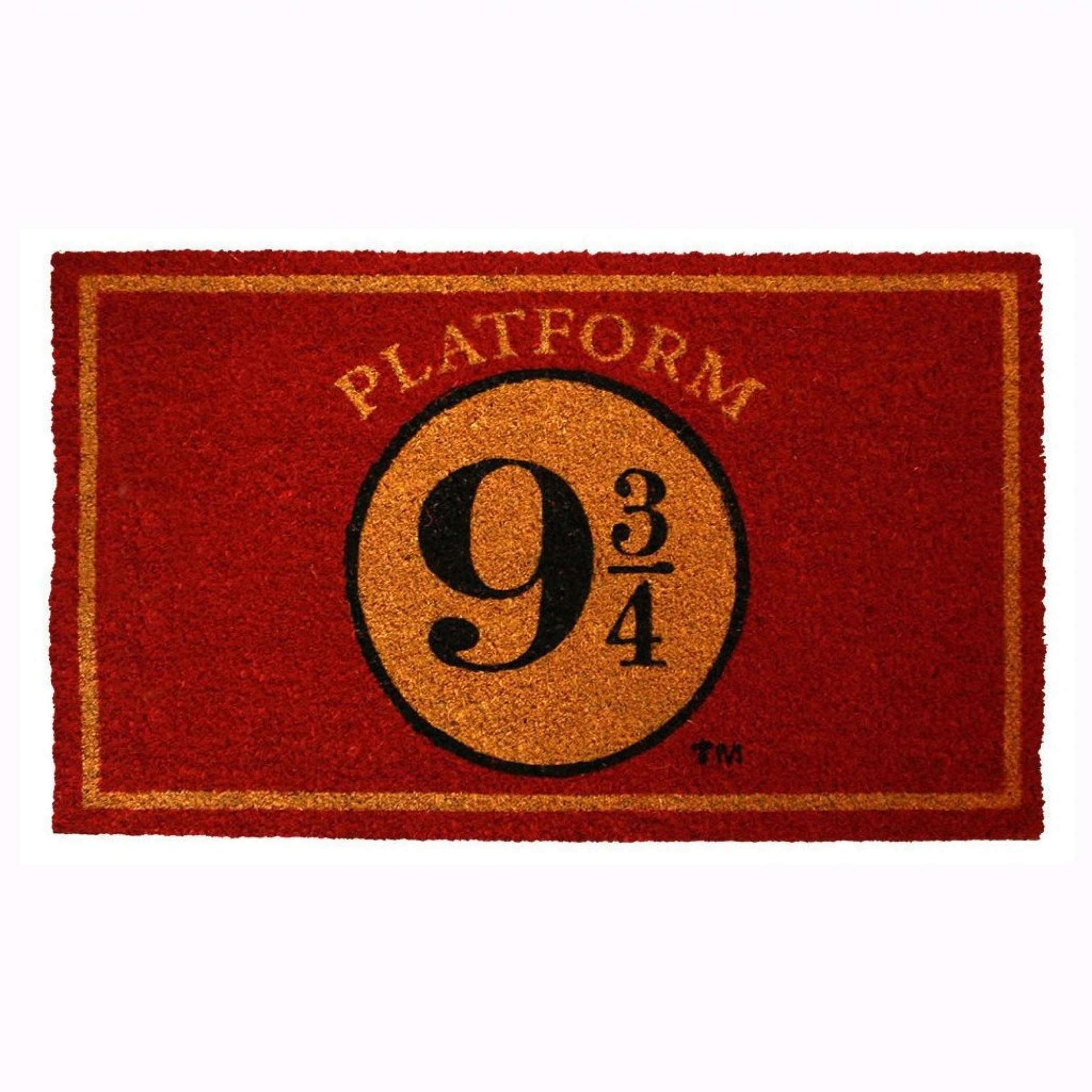 Harry Potter Platform 9 3/4 17"x 29" Doormat with Non-skid Back