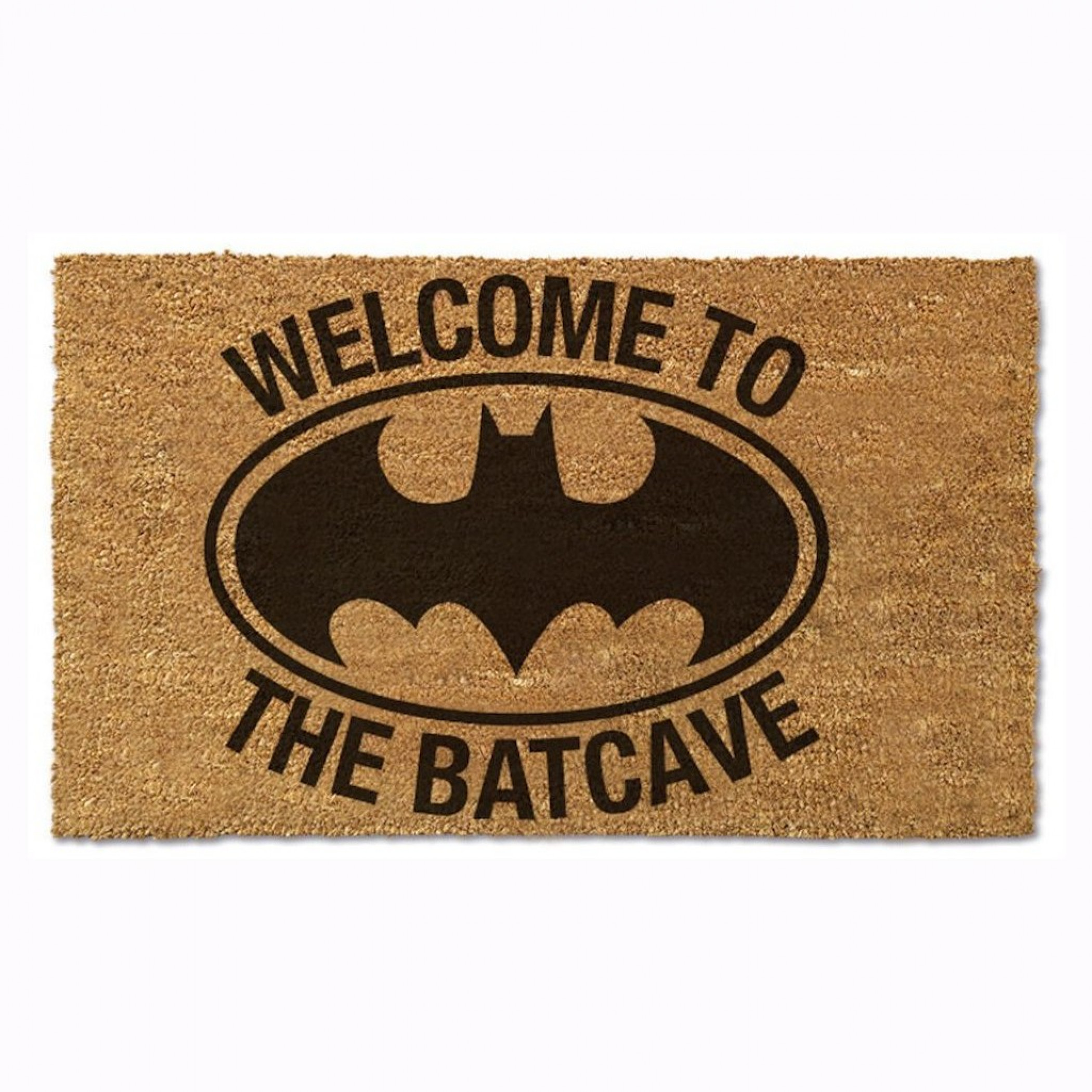 BATMAN DOORMAT Welcome to the Batcave 