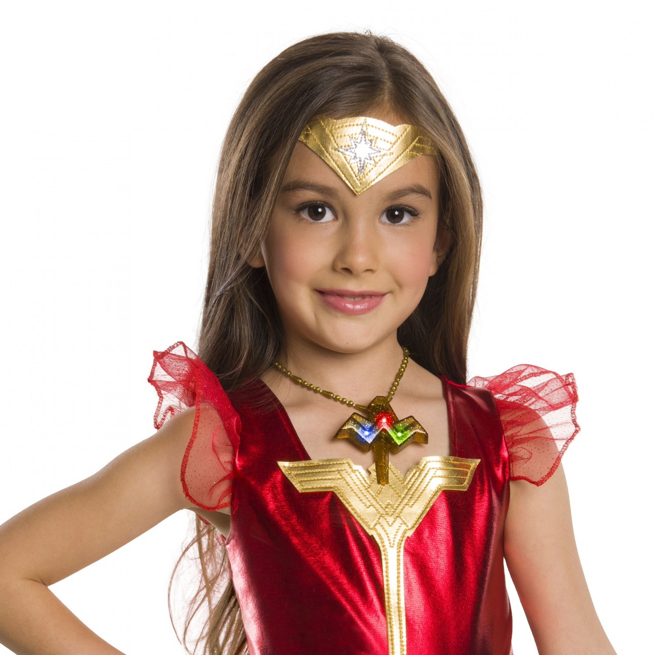 Wonder Woman Youth Deluxe Light Up Costume Necklace