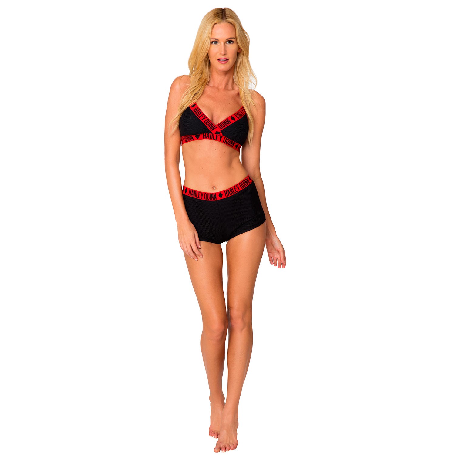 Harley Quinn Underwire High Waist Bikini