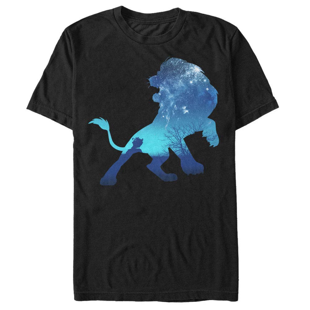 Disney Lion King Simba Sky Black T-Shirt