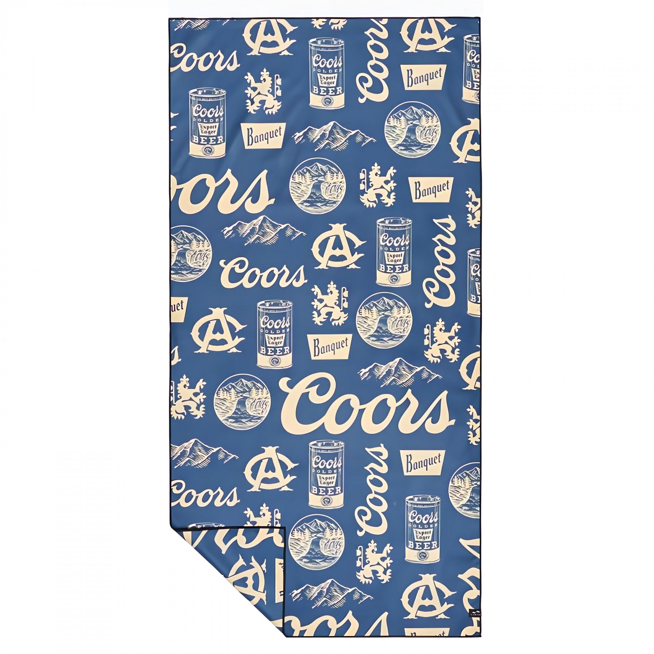 Coors Banquet Beer Classic All Over Print 30"x60" Quick Dry Towel