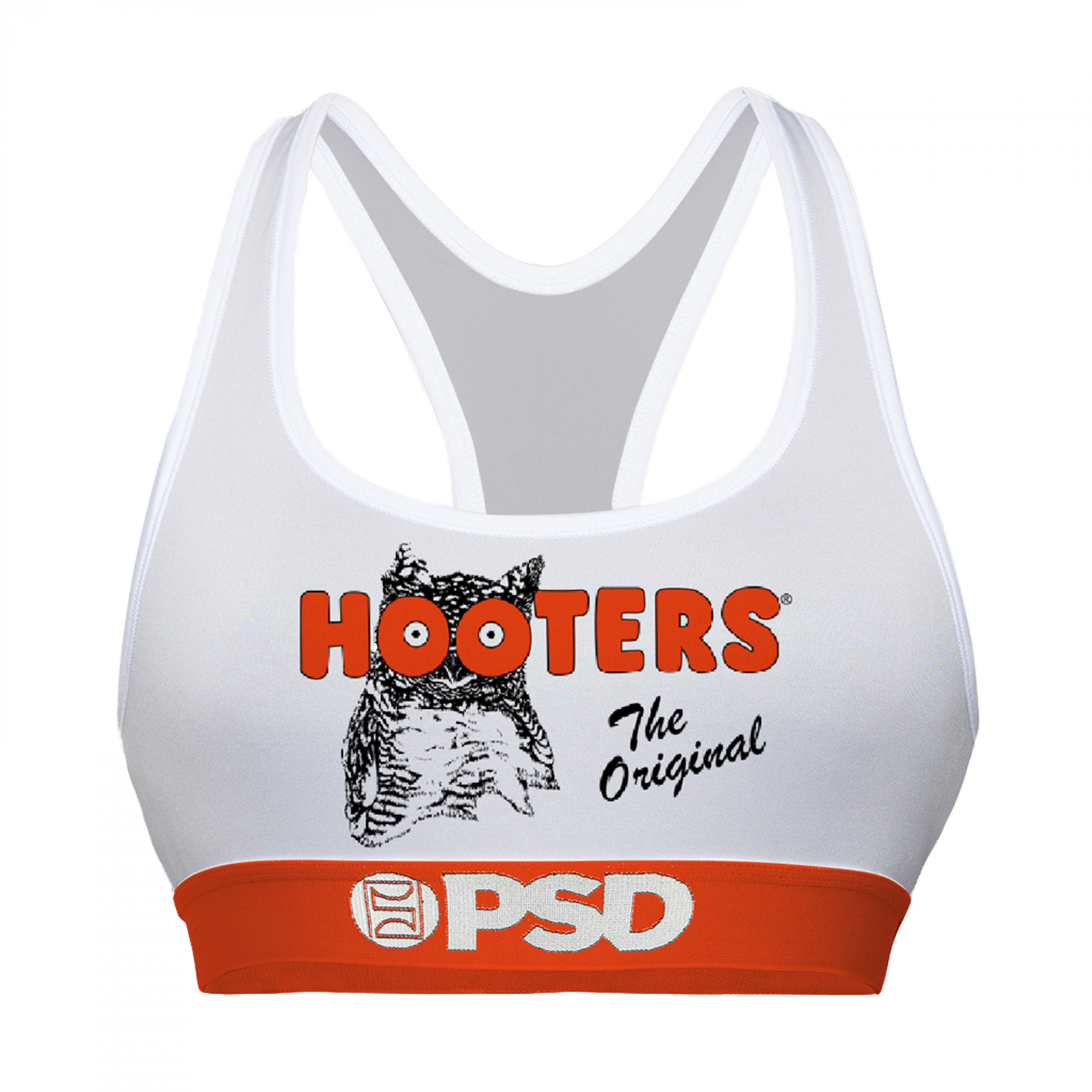 Hooters Restaurant Original Uniform PSD Sports Bra