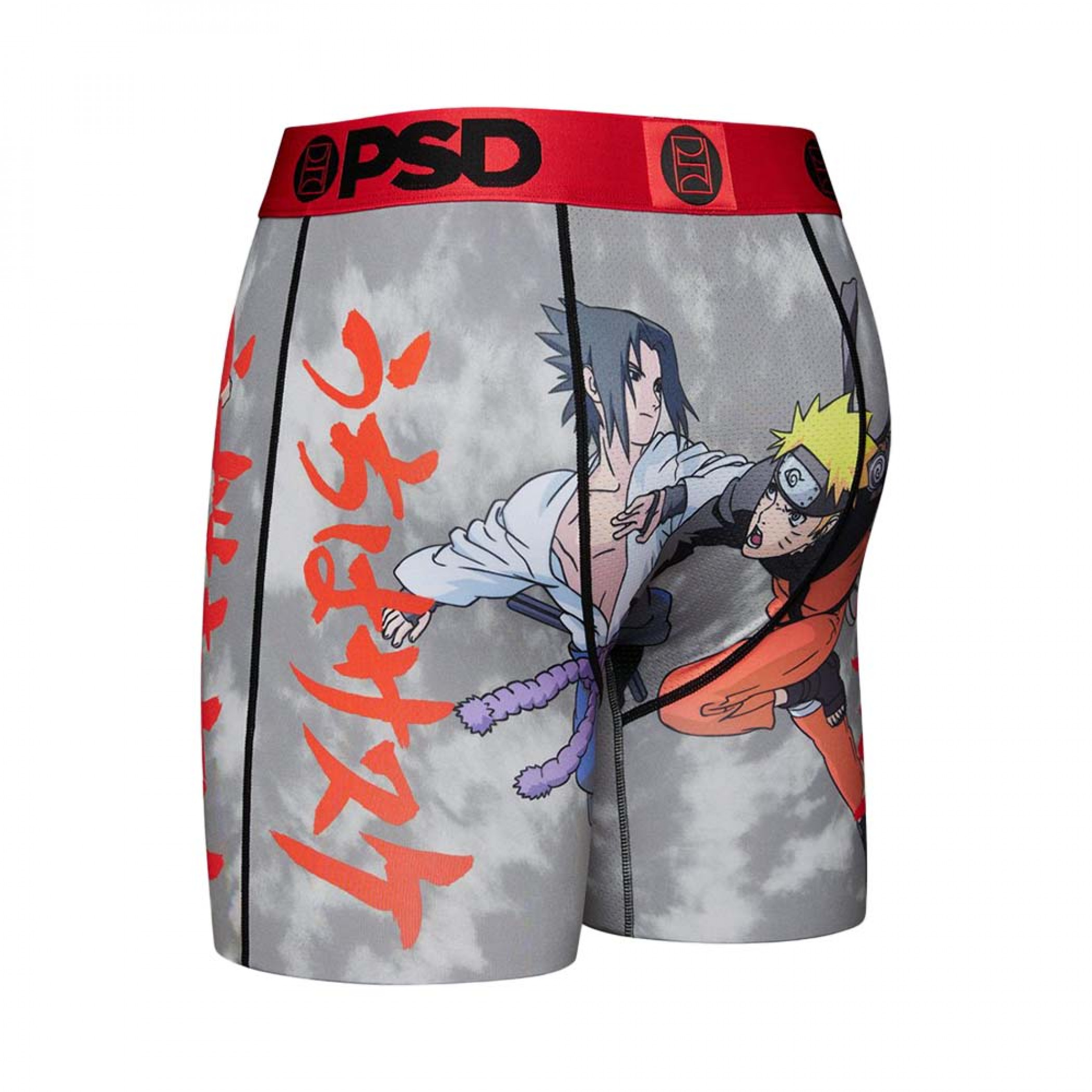 Naruto Shippuden Naruto vs Sasuke PSD Boxer Briefs