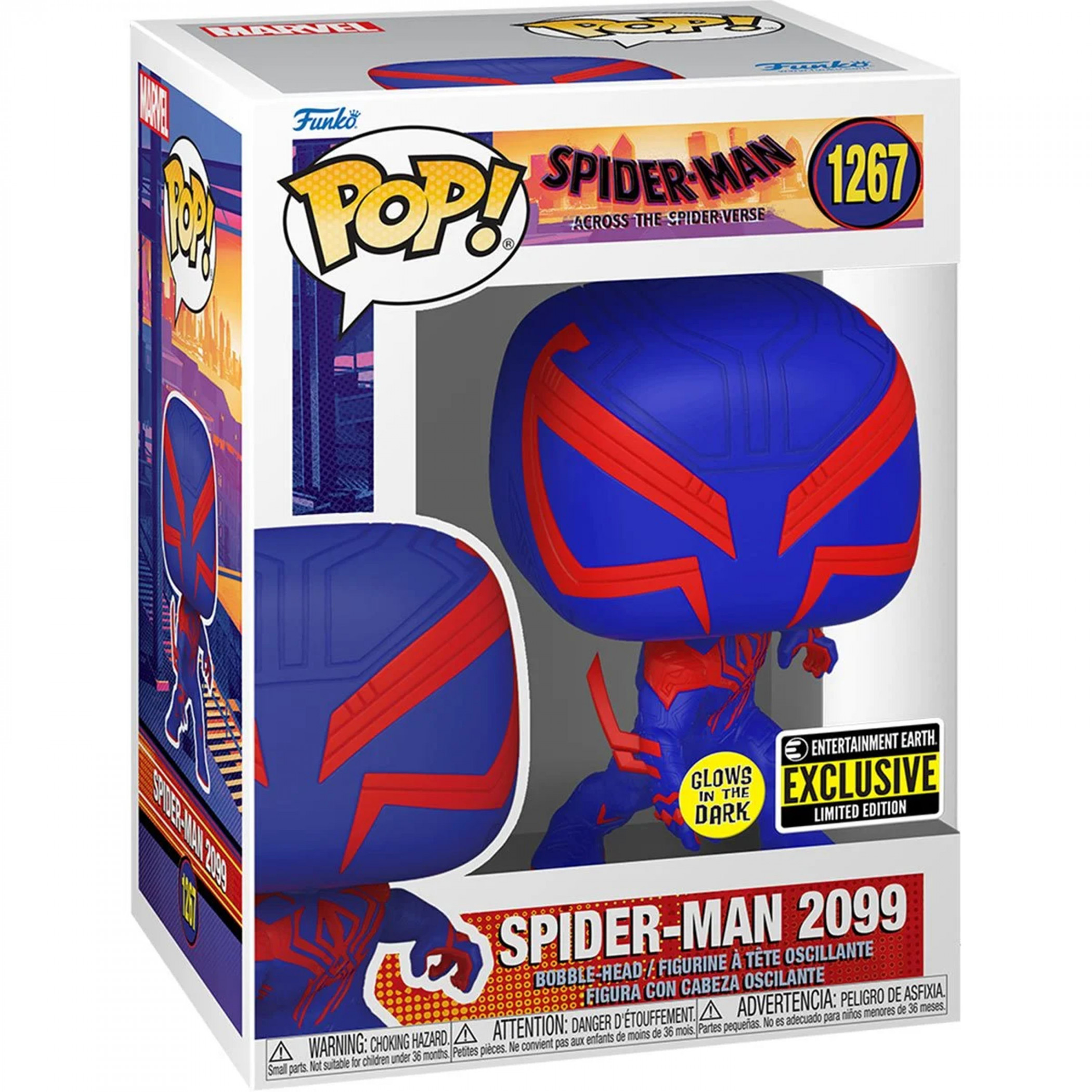 Spider-Man 2099 Across The Universe Glow In the Dark Funko Pop! Vinyl Figure