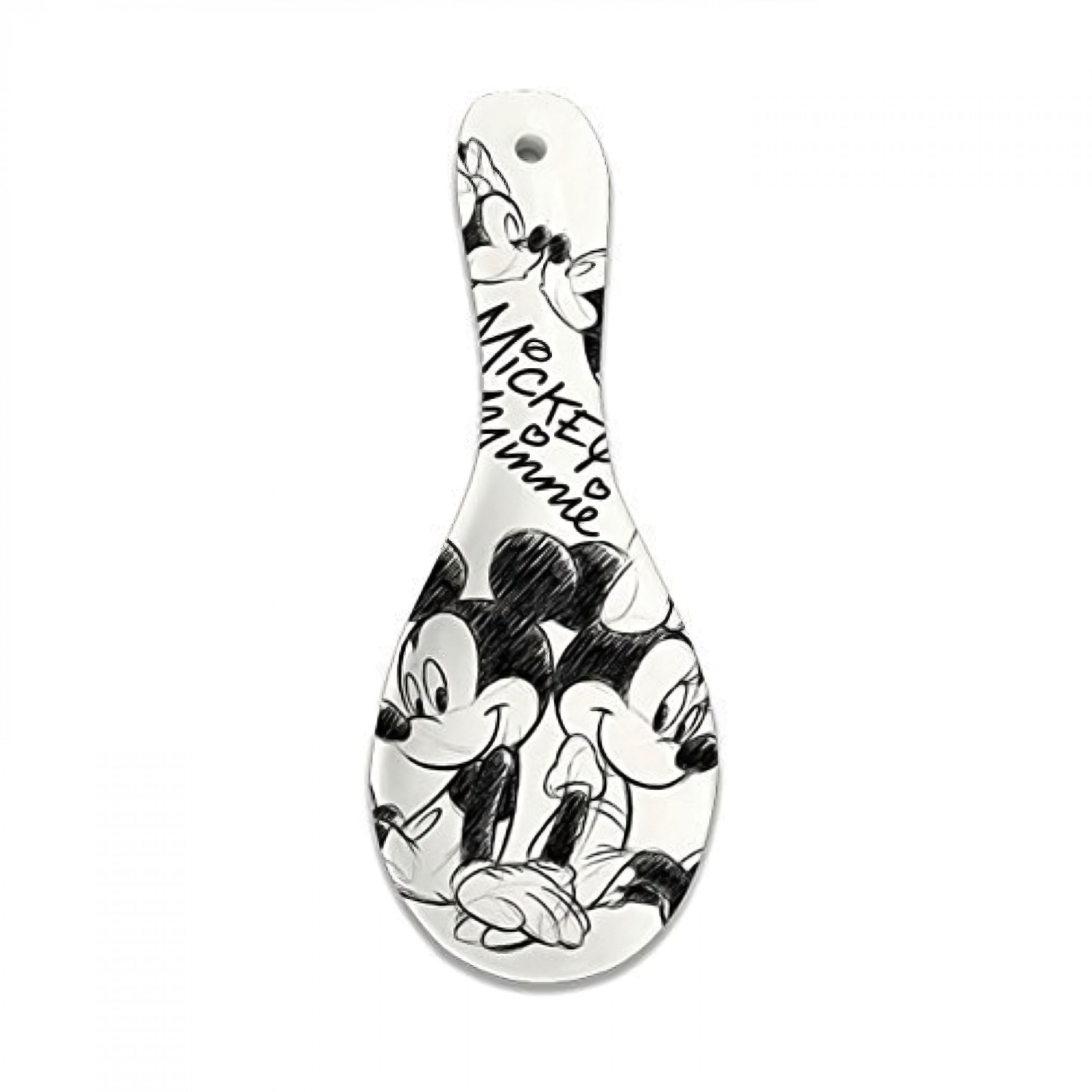 Mickey and Minnie Side by Side Flat Spoon Rest