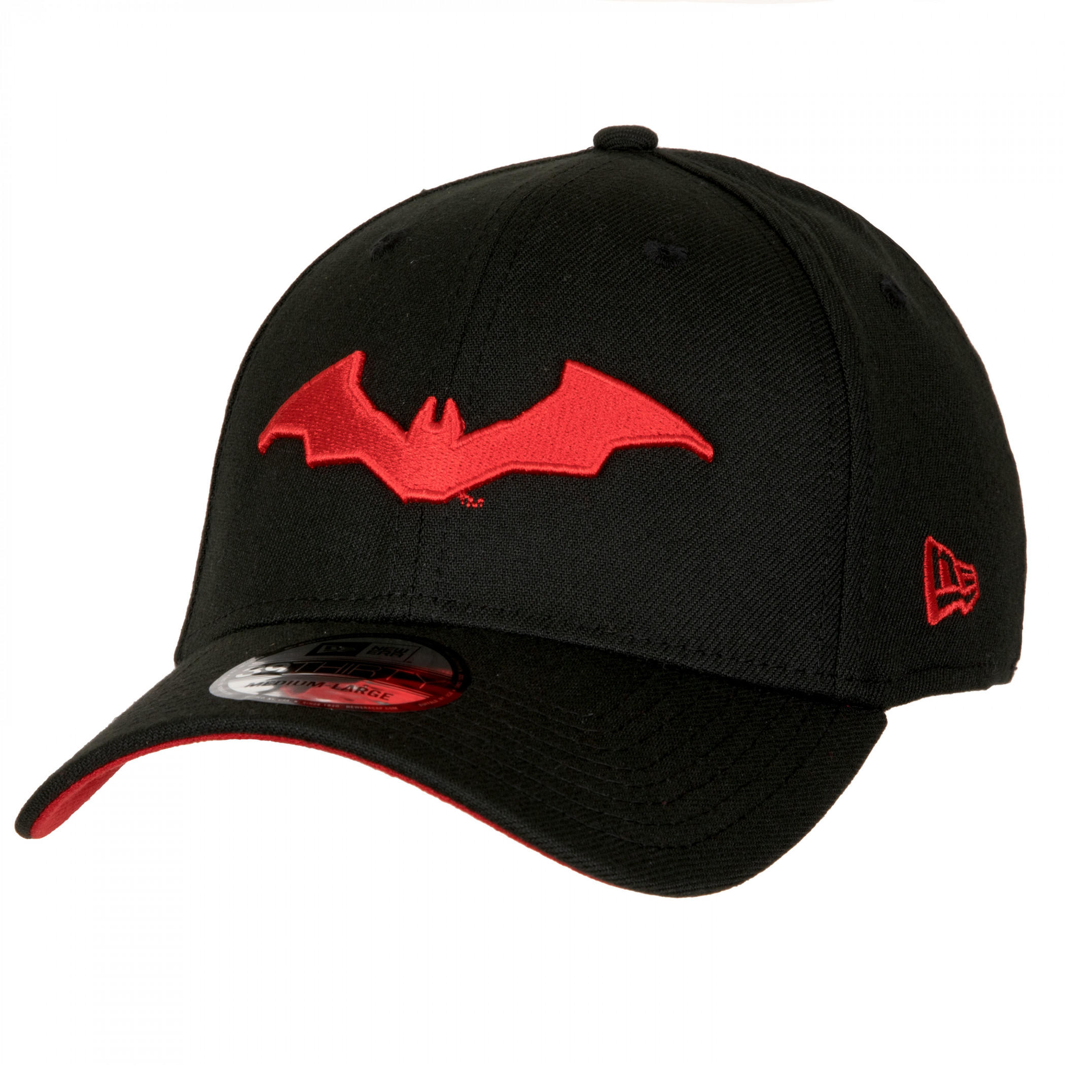 Batman Robert Pattinson Logo New Era 39Thirty Fitted Hat