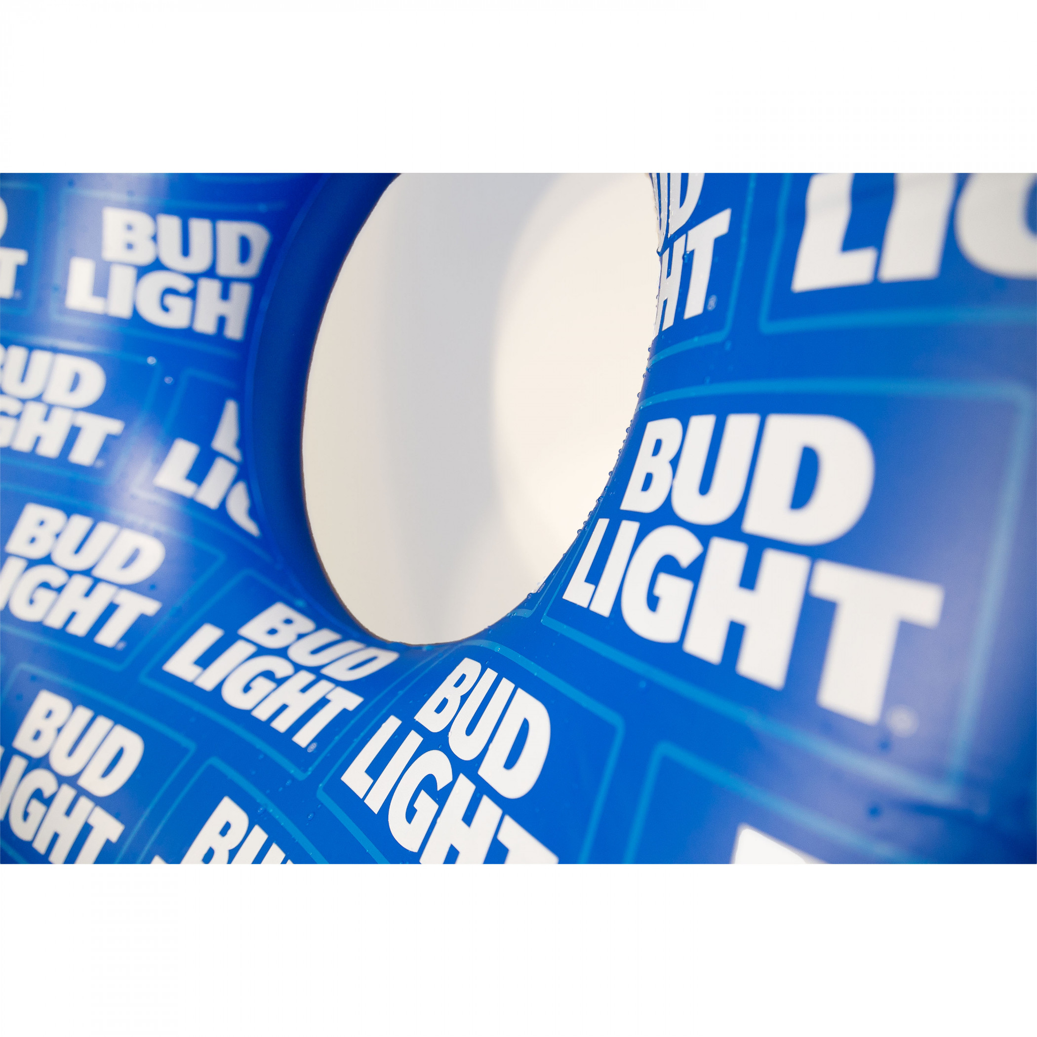 Bud Light Logo All-Over Print Pool Float Ring