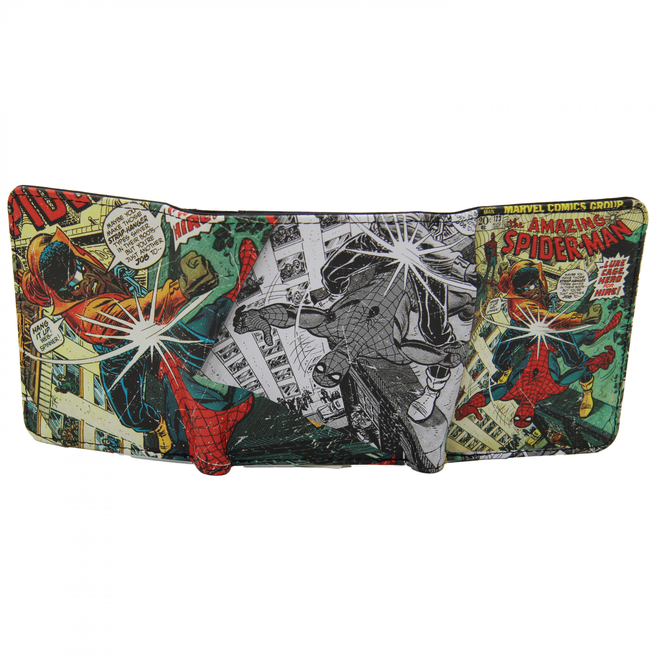 The Amazing Spider-Man Comic #123 Trifold Wallet