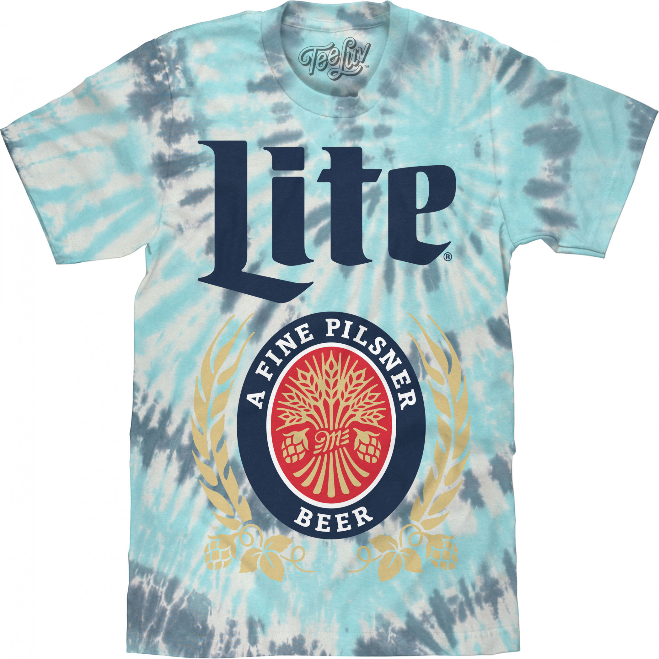 Miller Lite Logo Tie-Dye T-Shirt