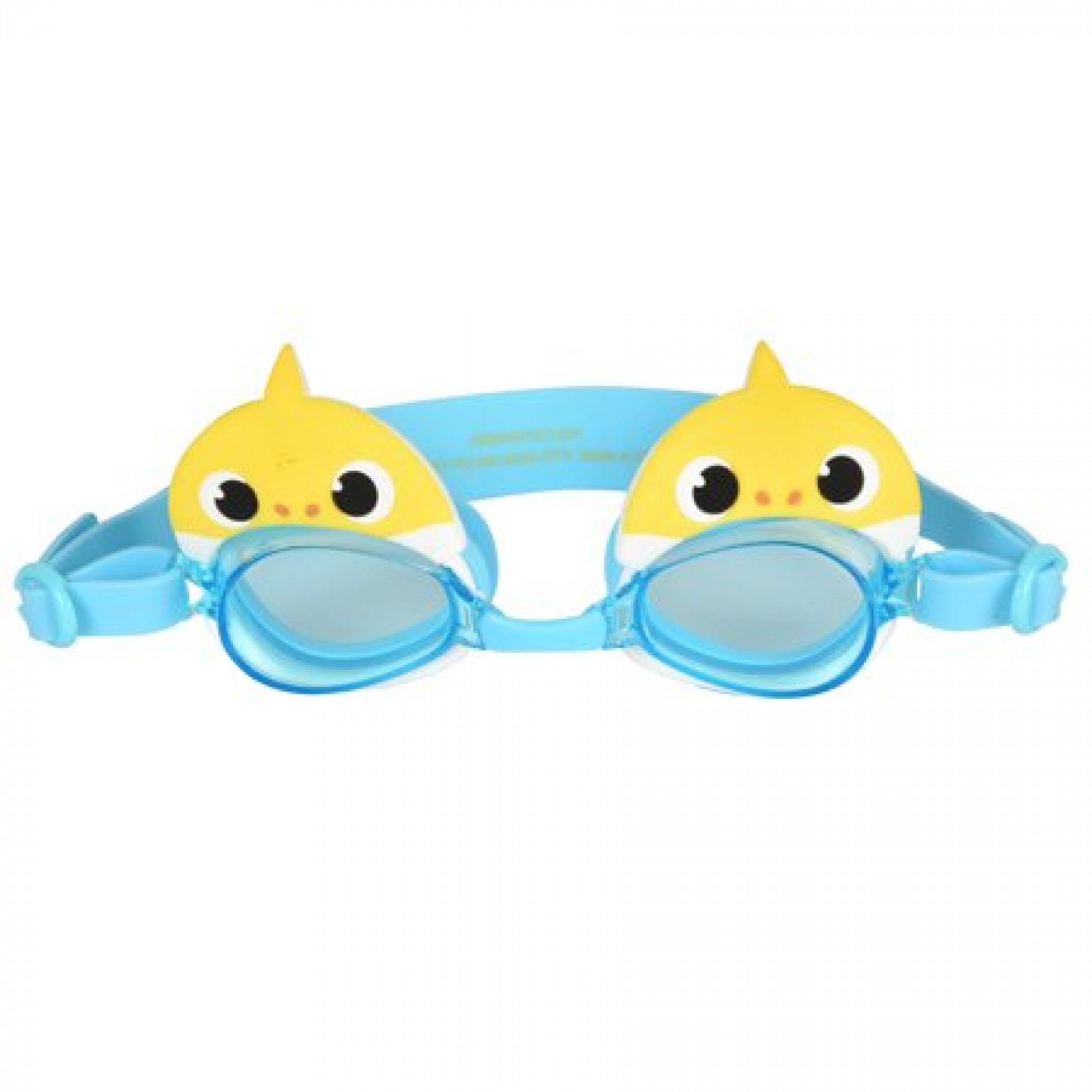 Baby Shark Yellow Shark Character Face Swim Goggles