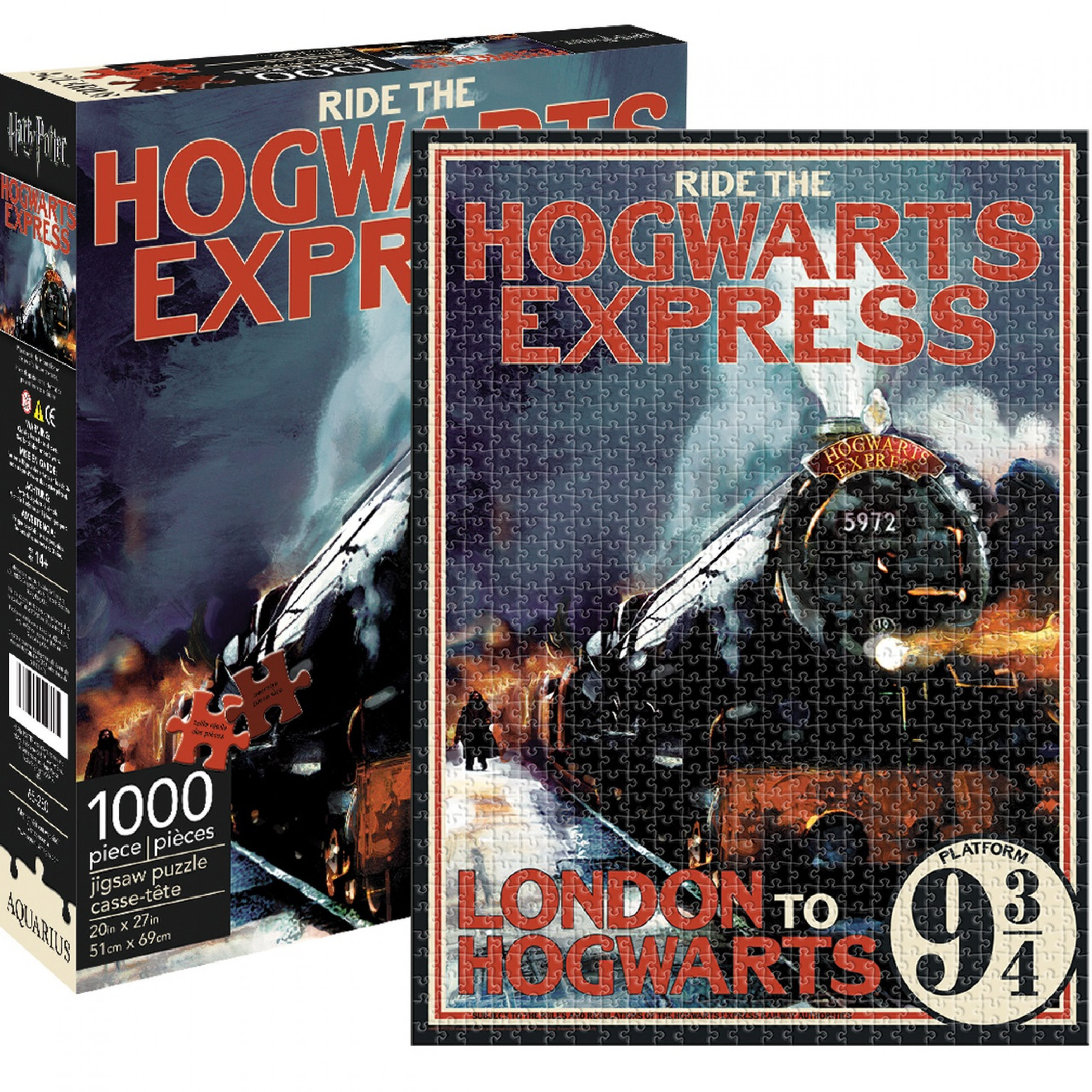 Harry Potter Hogwarts Express 1000 Piece Jigsaw Puzzle