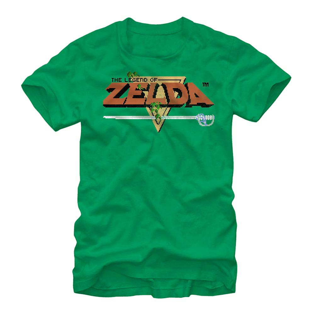 Nintendo Original Zelda Title Green T-Shirt