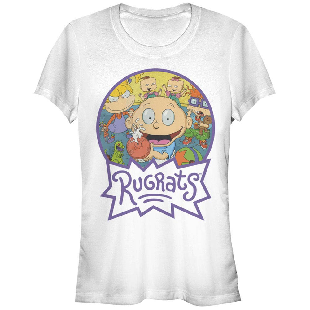 Rugrats Nickelodeon Pals Group White T-Shirt