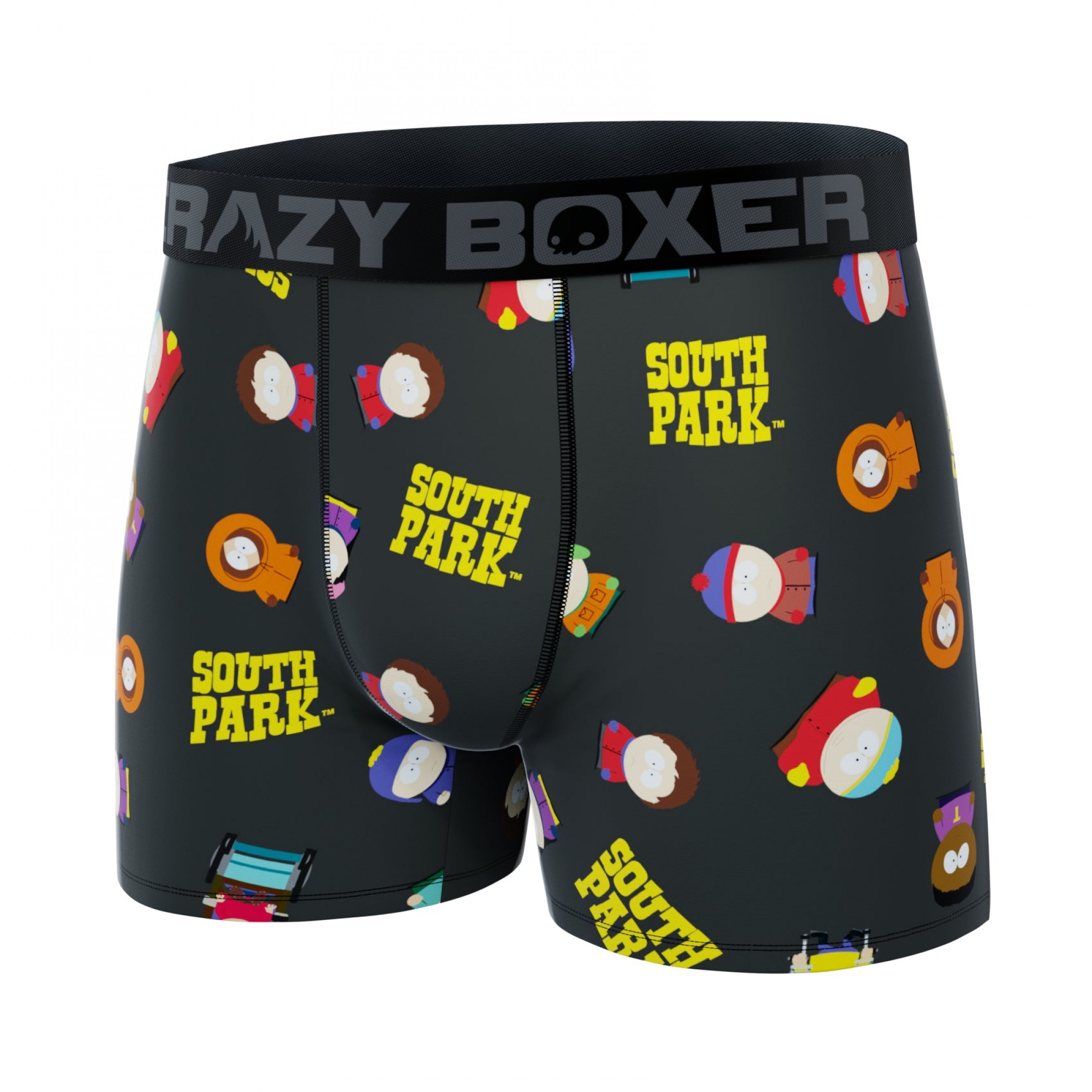 CRAZYBOXER South Park Characters Men's Boxer Briefs (2 Pack