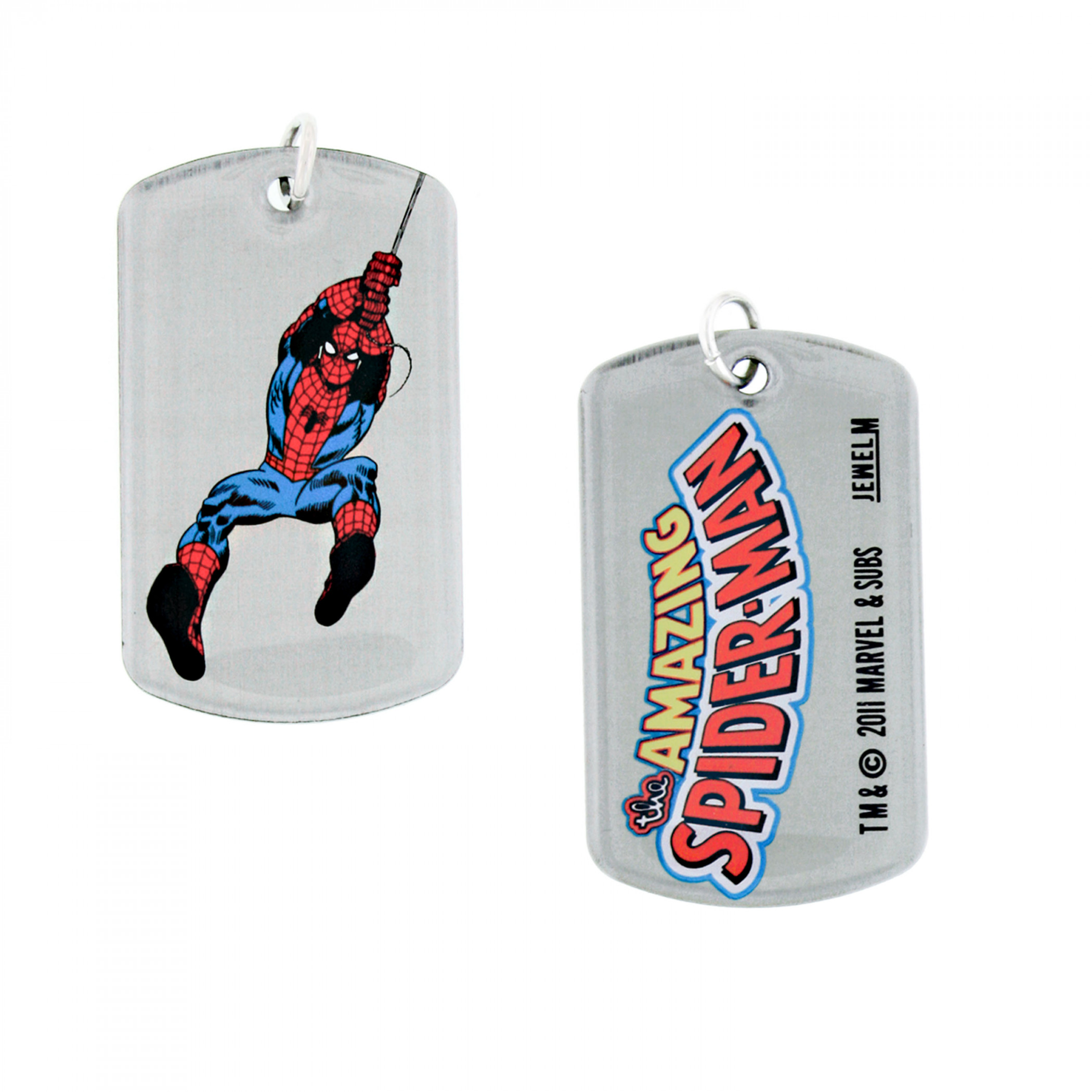 Spider-Man Logo Double-Sided Dog Tag