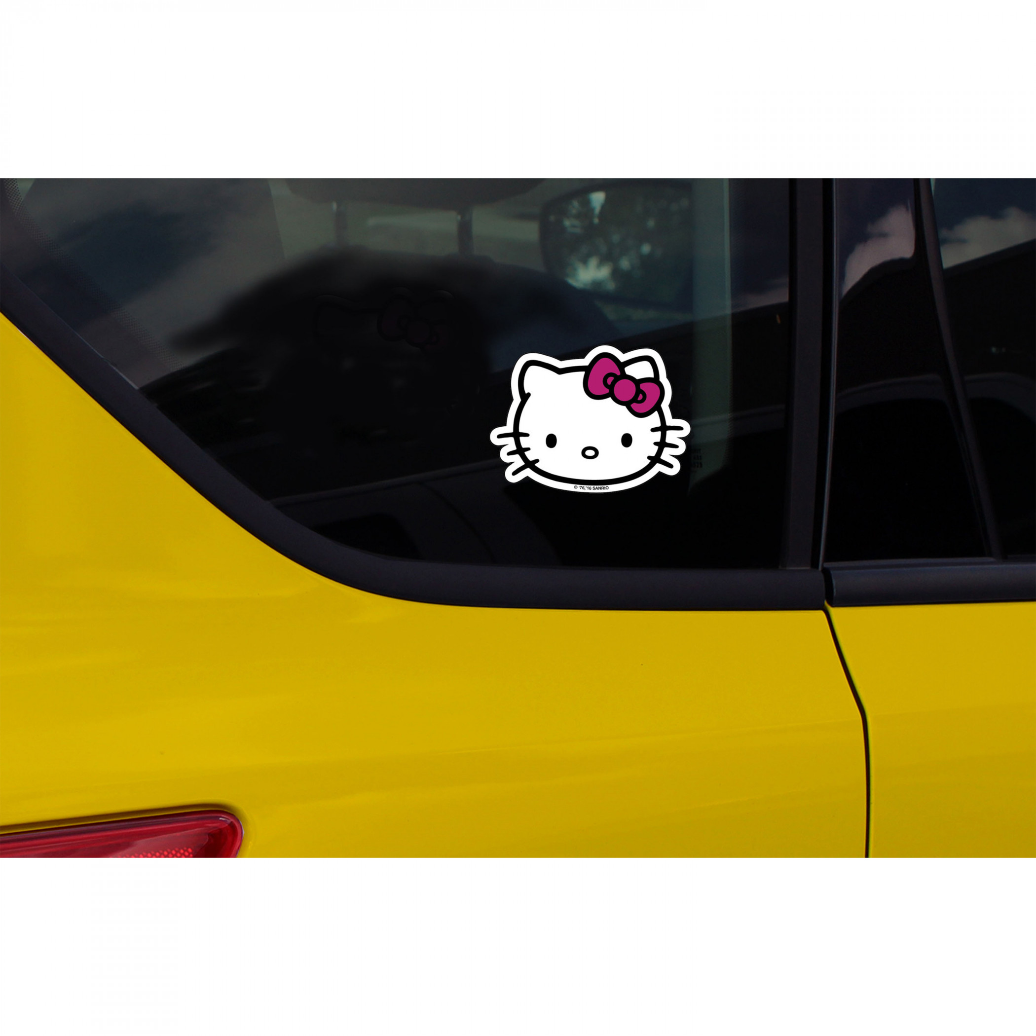 Hello Kitty 3x8 Cute Aluminum Car Decal