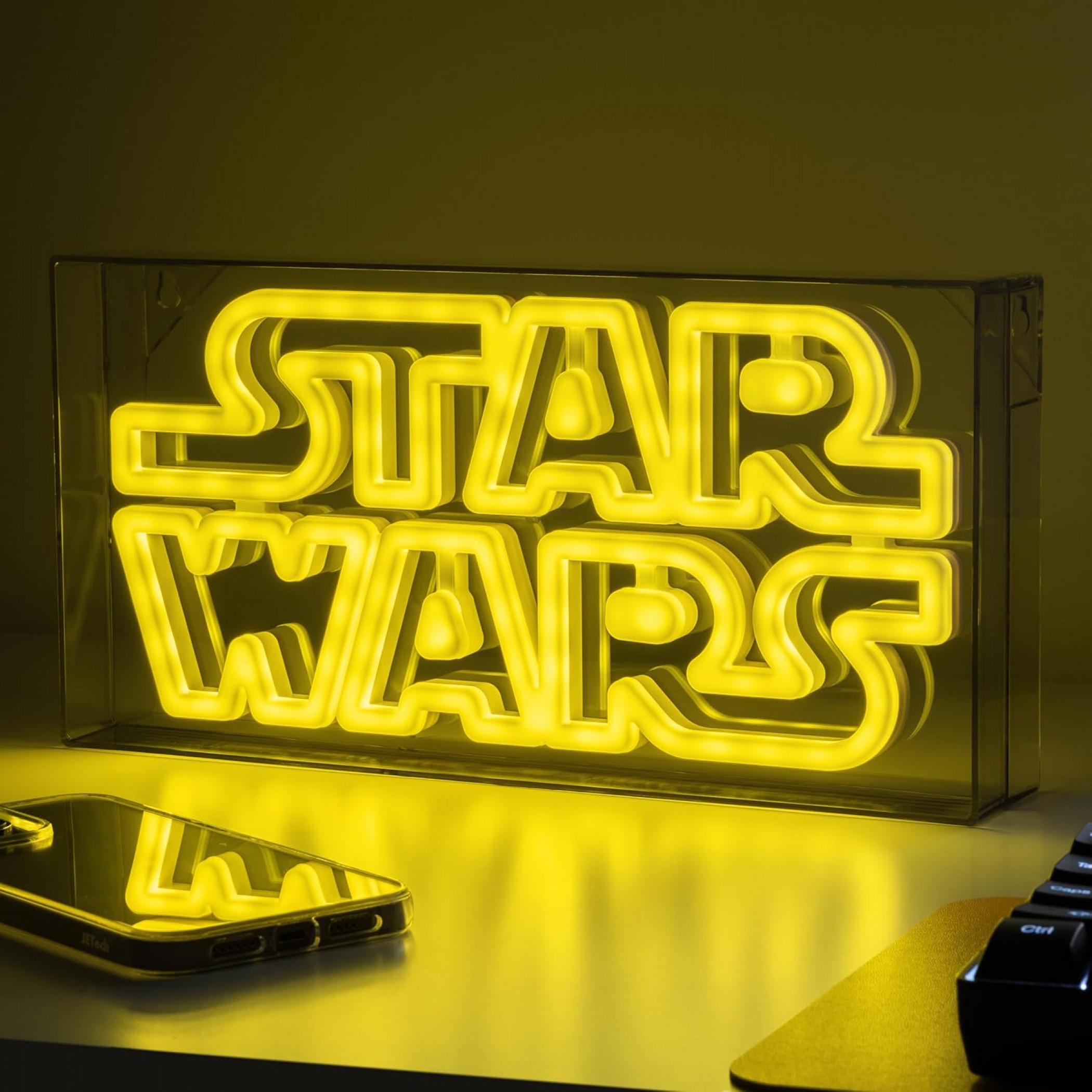 Star Wars Logo Neon Mountable Light