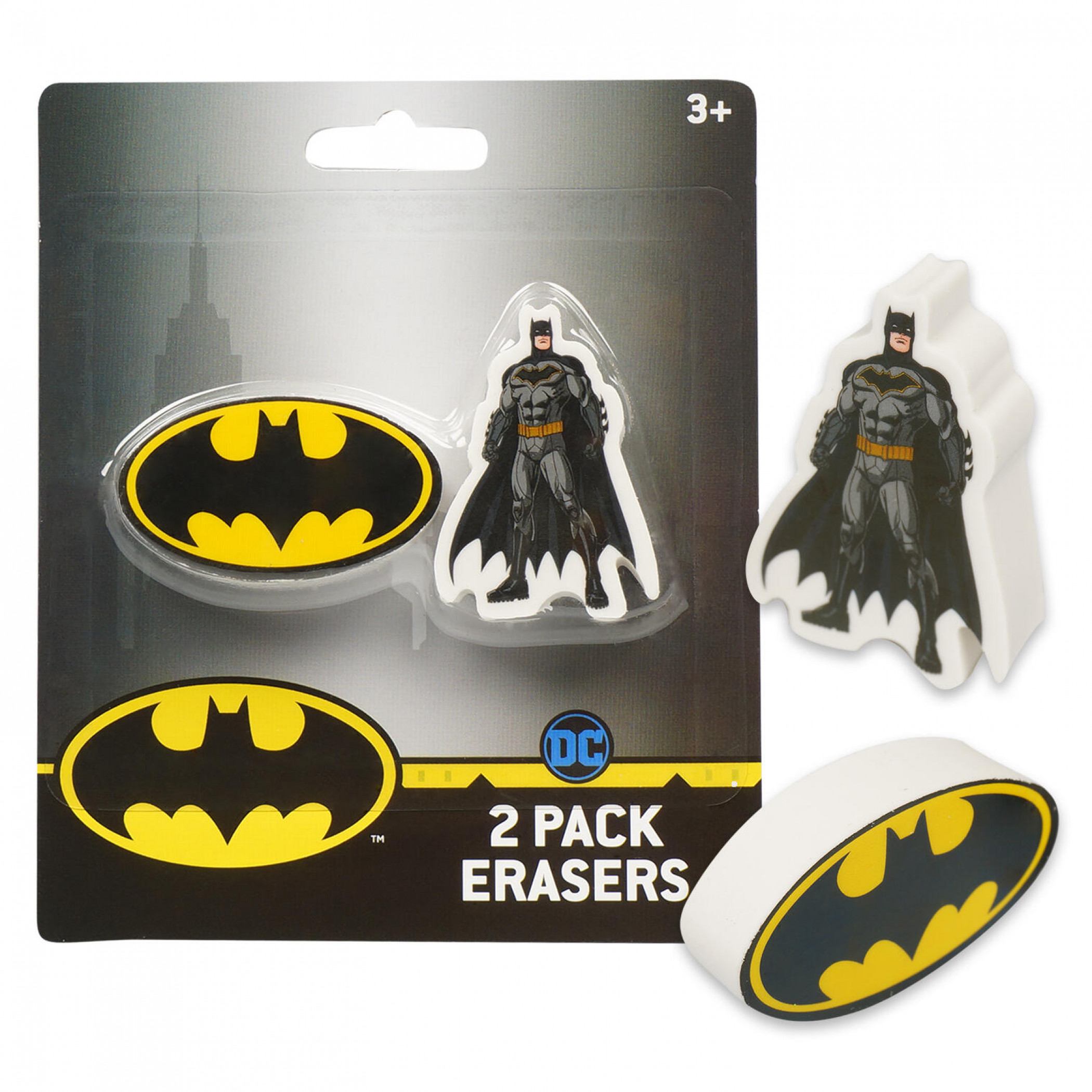 Batman 2-Pack Erasers