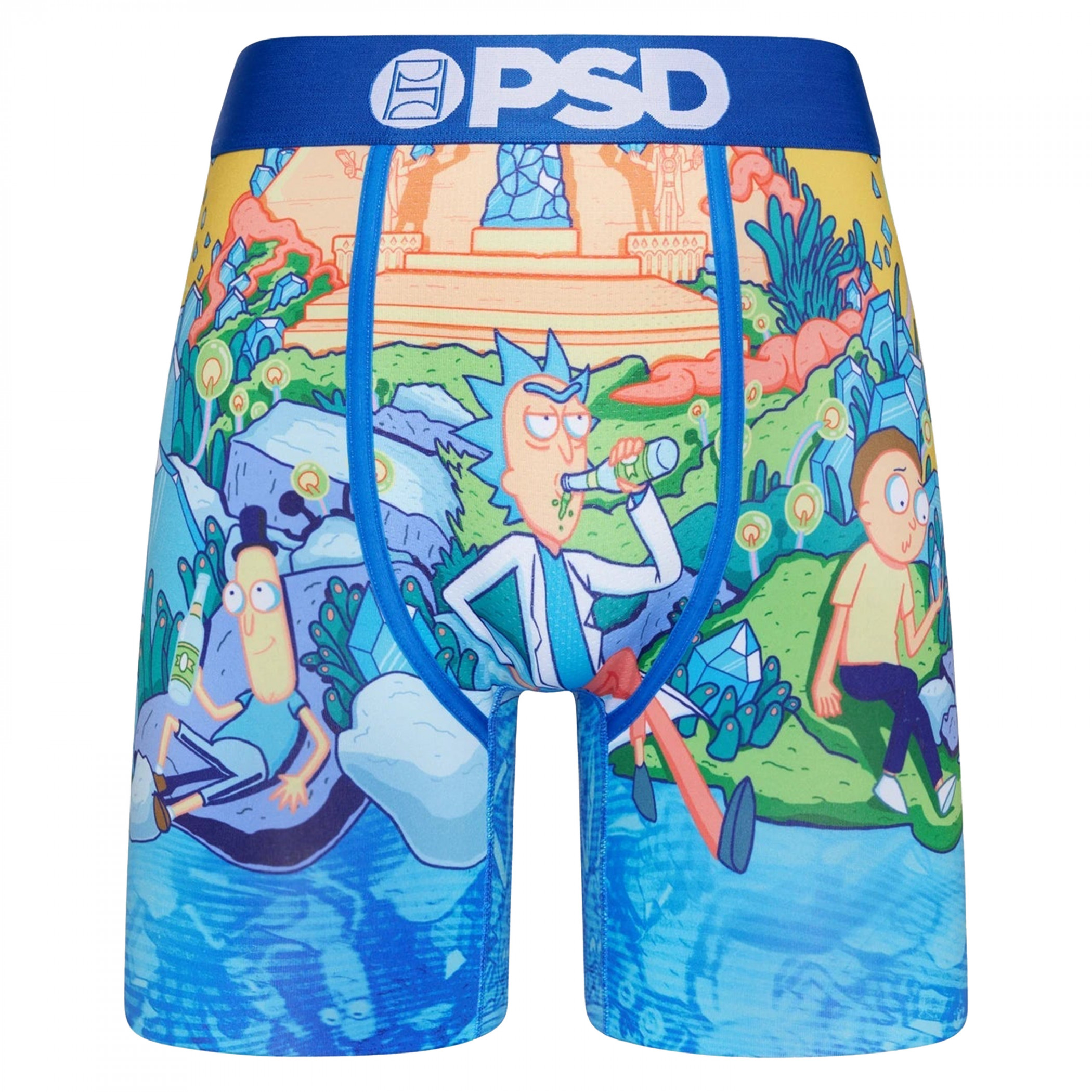 PSD Rick and Morty Look II Cartoons Athletic Boxer Briefs Underwear  22011031