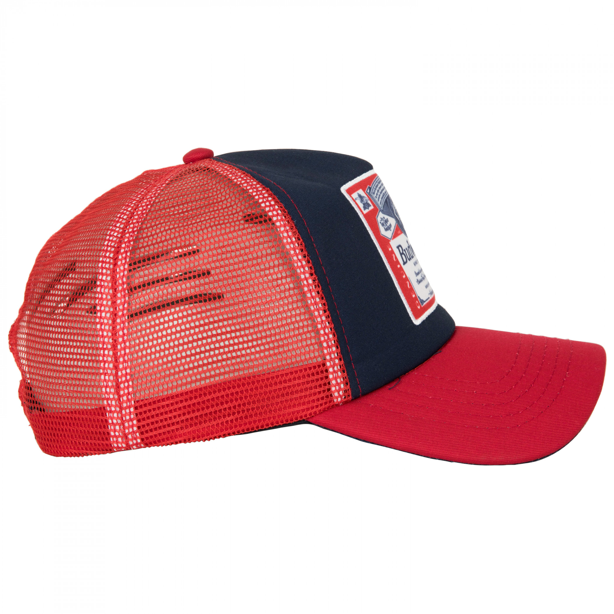 Budweiser Label Snapback Trucker Hat