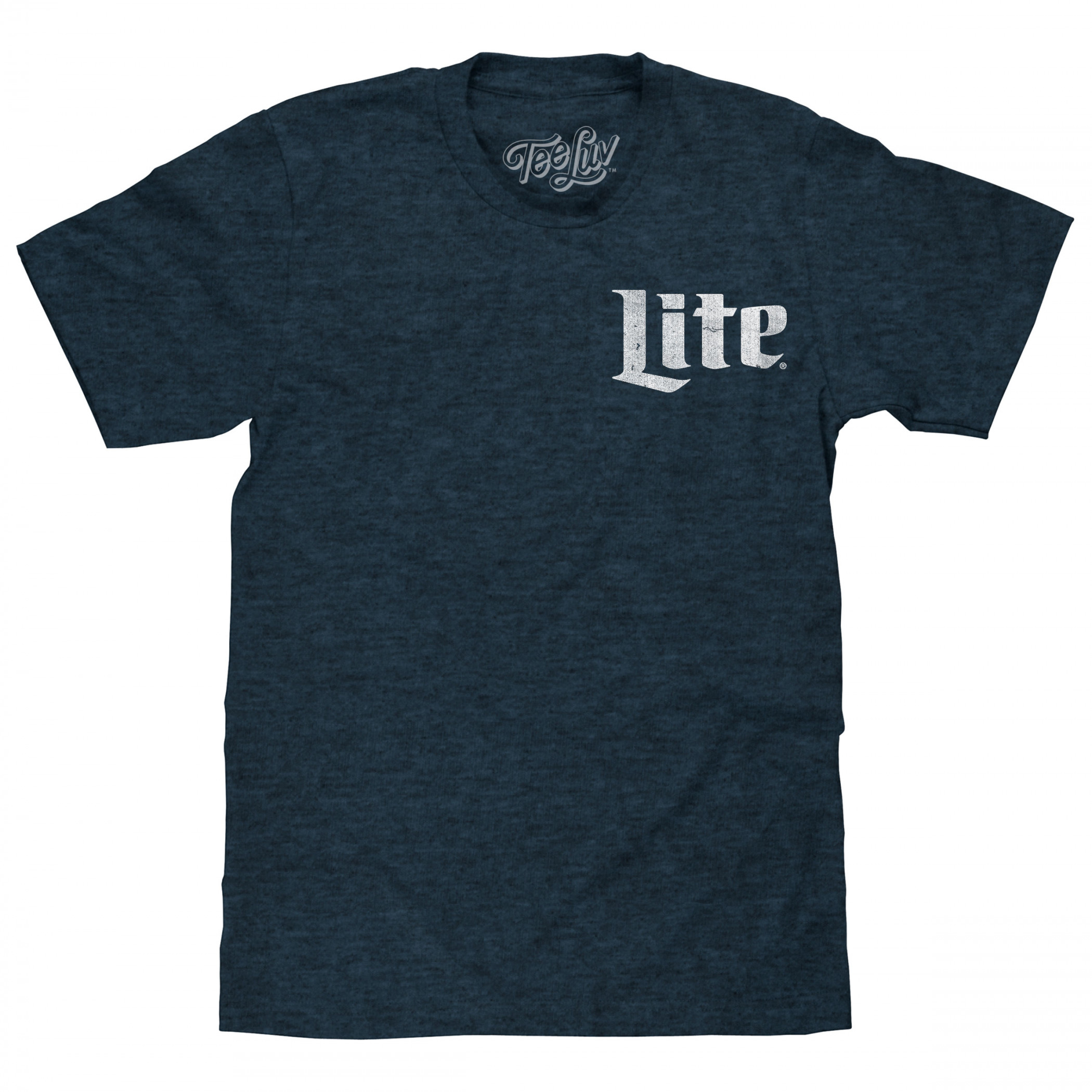 Miller Lite The Original Lite Pilsner Front and Back Print T-Shirt