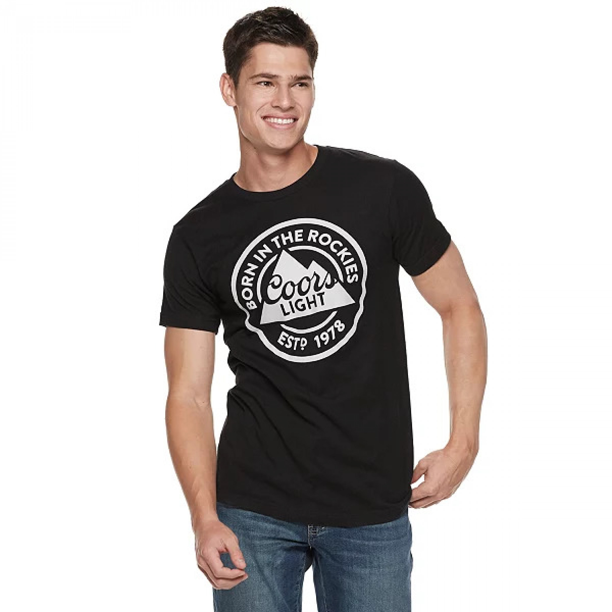 Coors Light Logo Est. 1978 Born in the Rockies T-Shirt