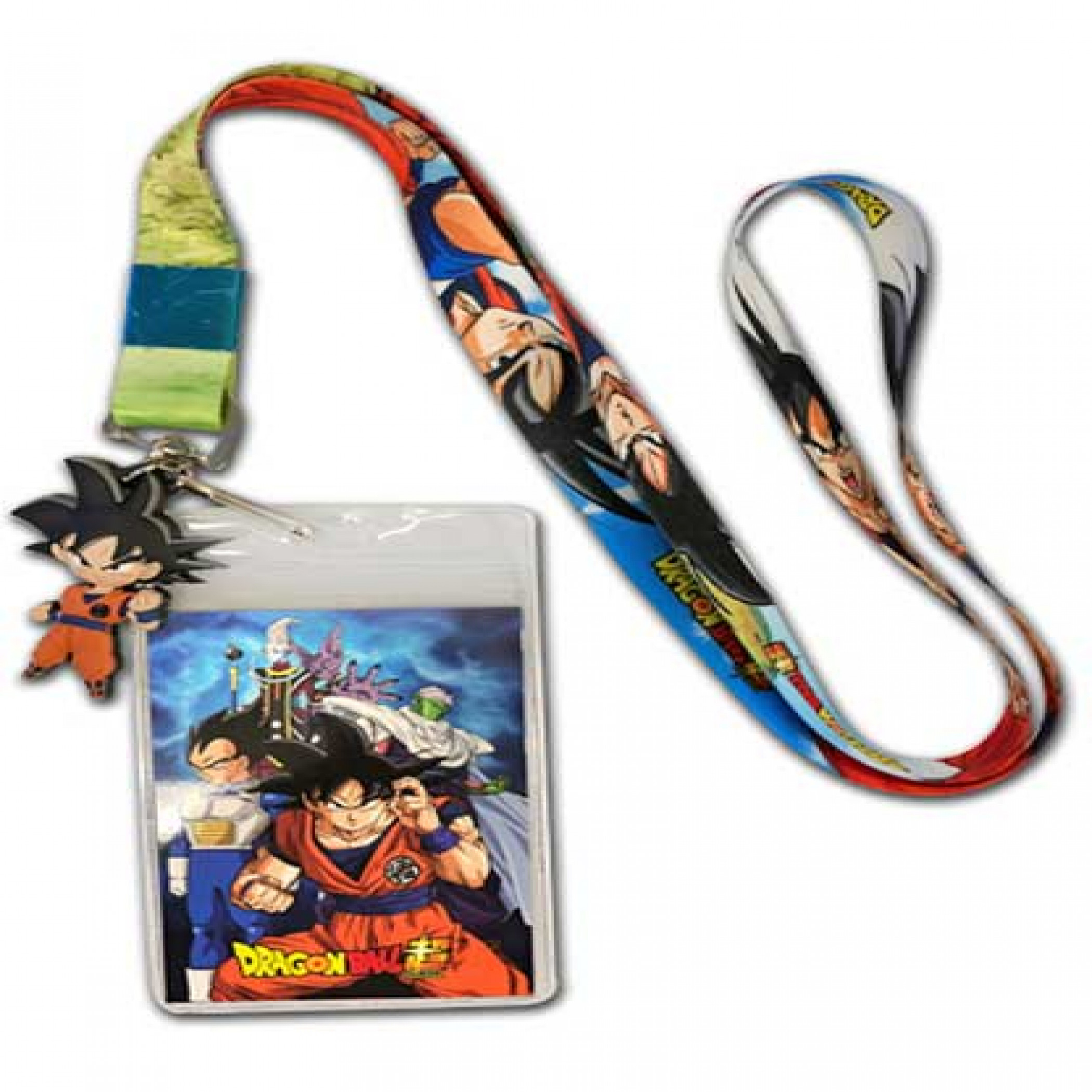 Dragon Ball Super ID Badge and Charm Lanyard