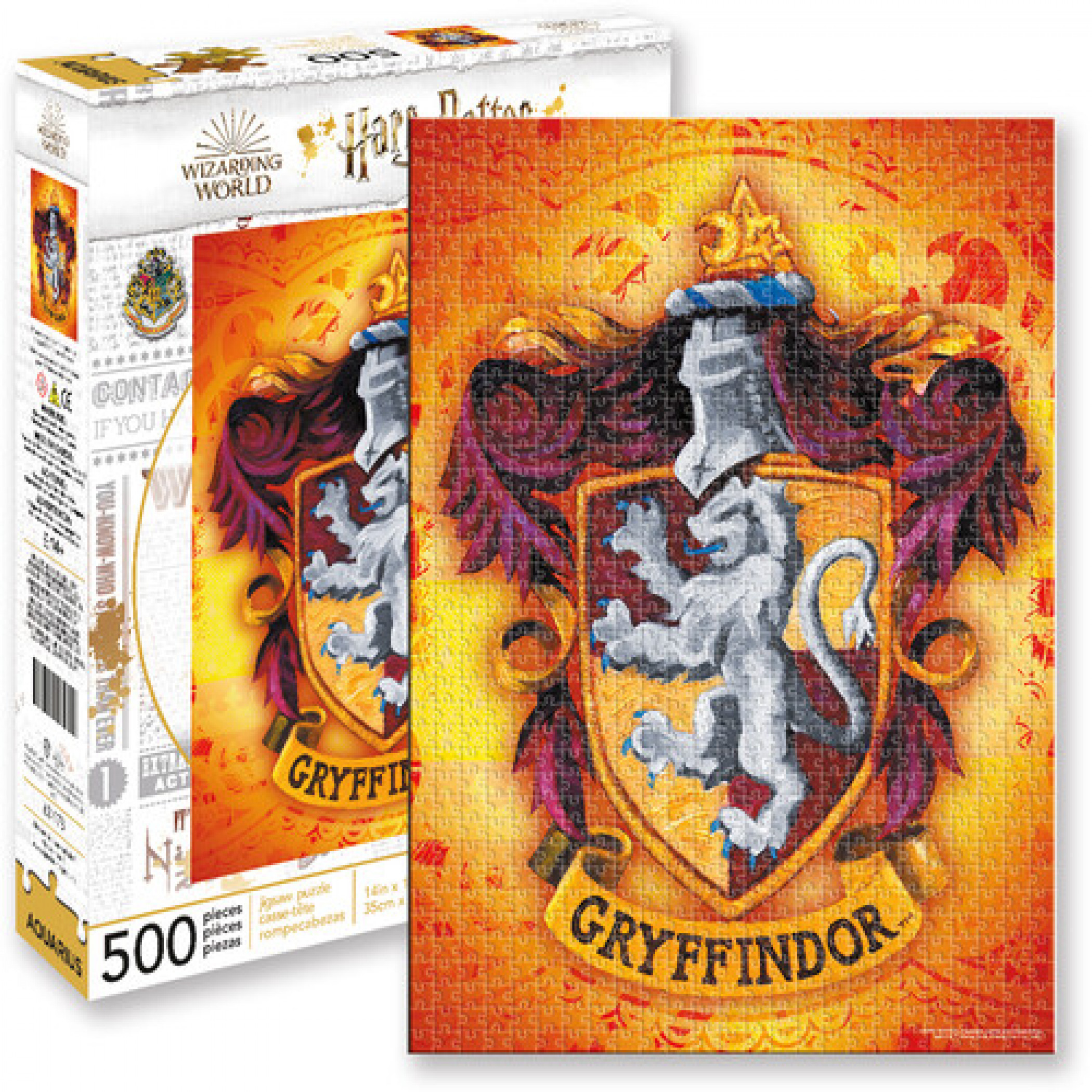 Harry Potter Gryffindor Crest 500 Piece Puzzle