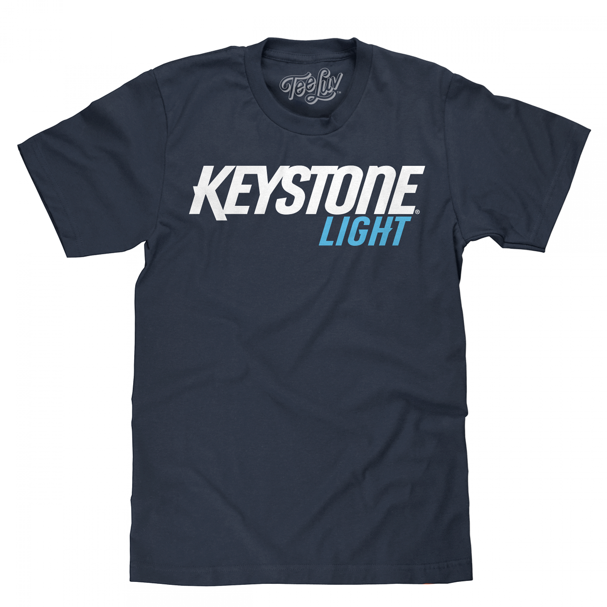 Keystone Light Text Blue T-Shirt