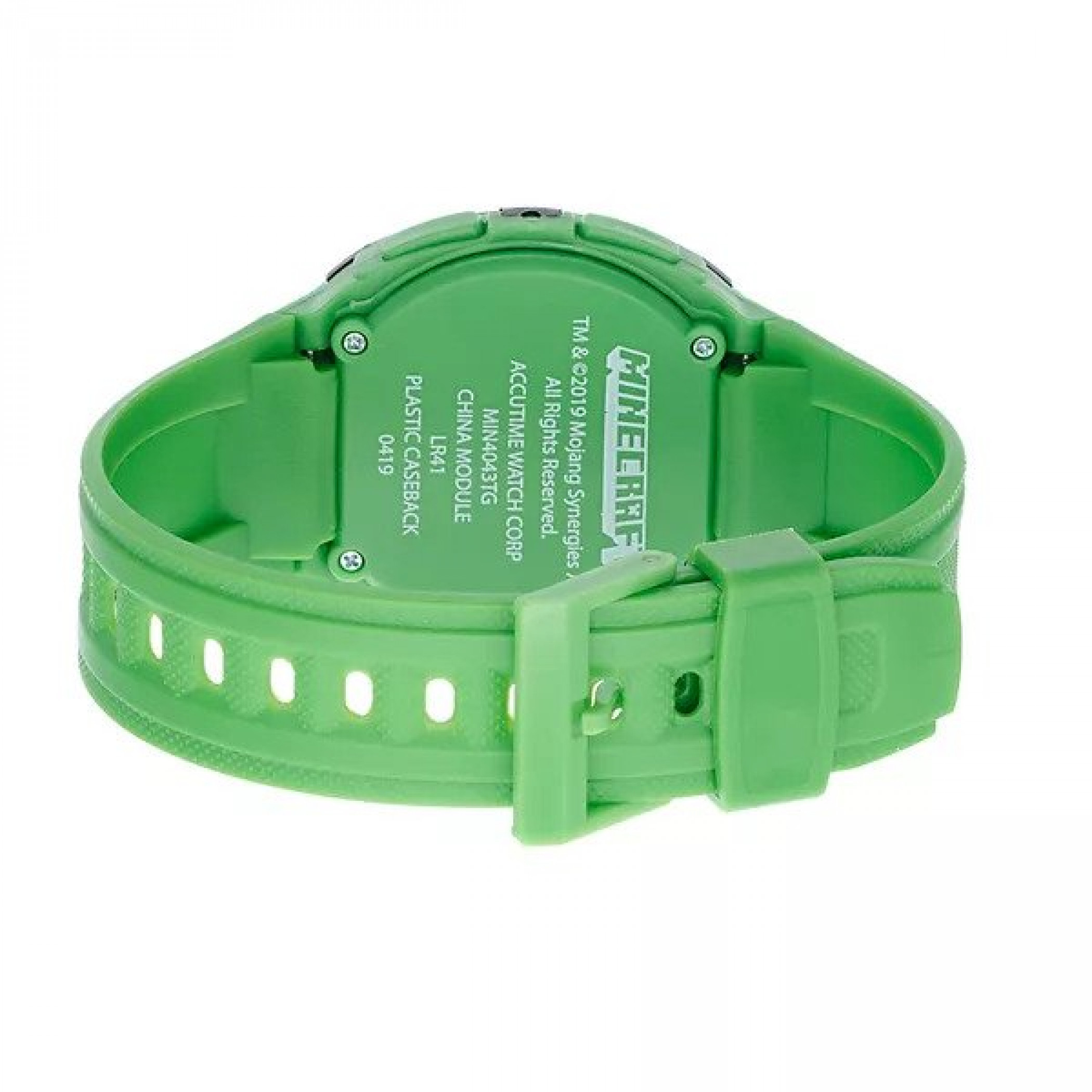 Minecraft Creeper Flashing LED Lights LCD Watch with Silicone Straps