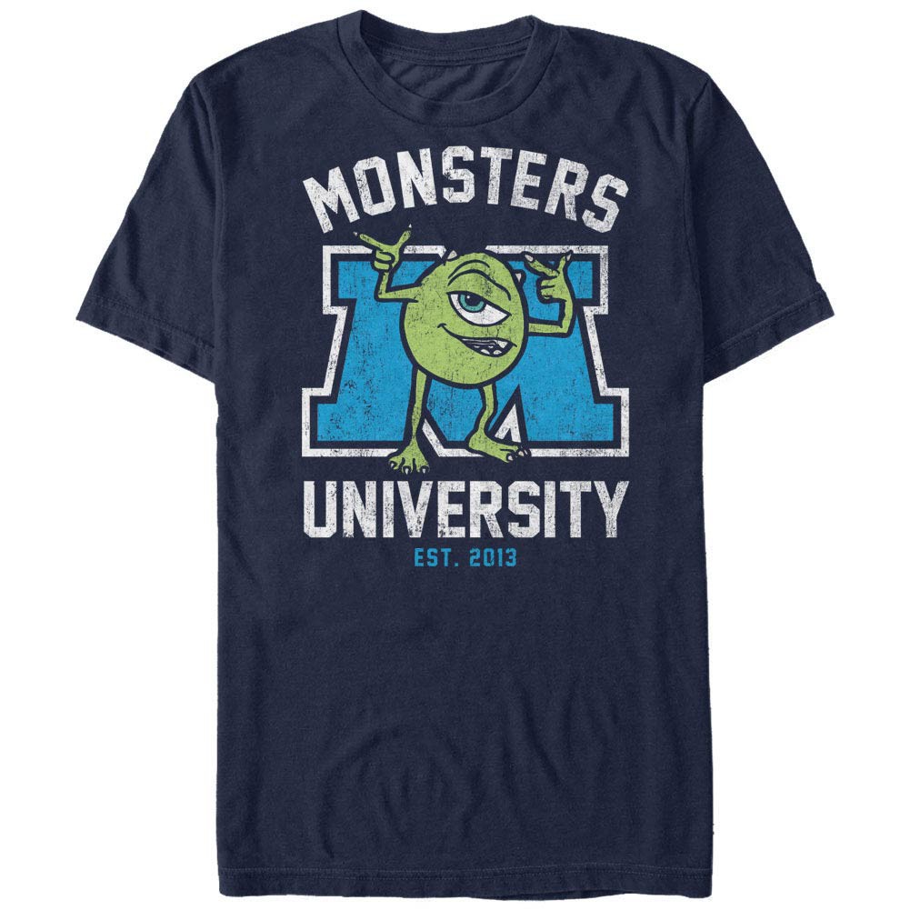 Disney Pixar Monsters Inc University First Day Blue T-Shirt