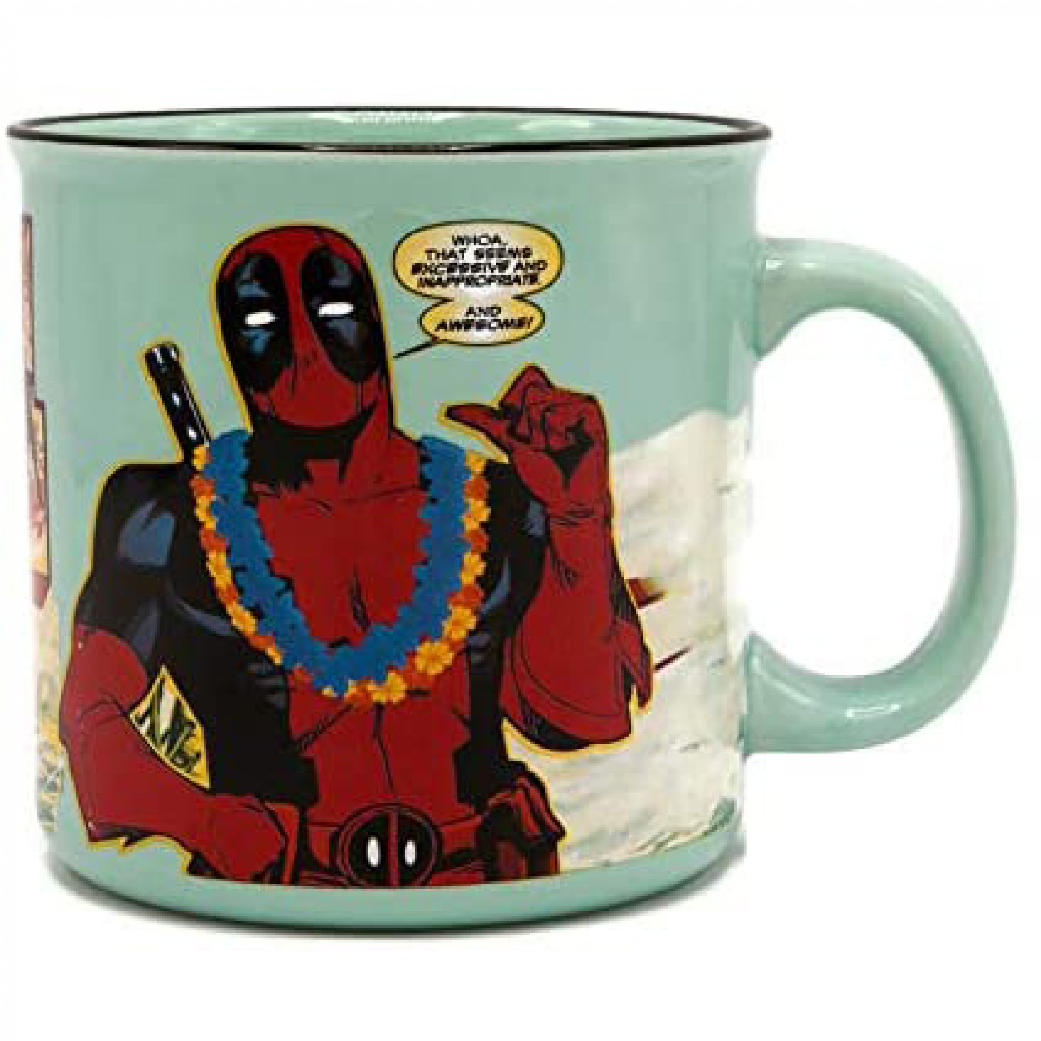 Deadpool Greetings 20 Ounce Ceramic Mug